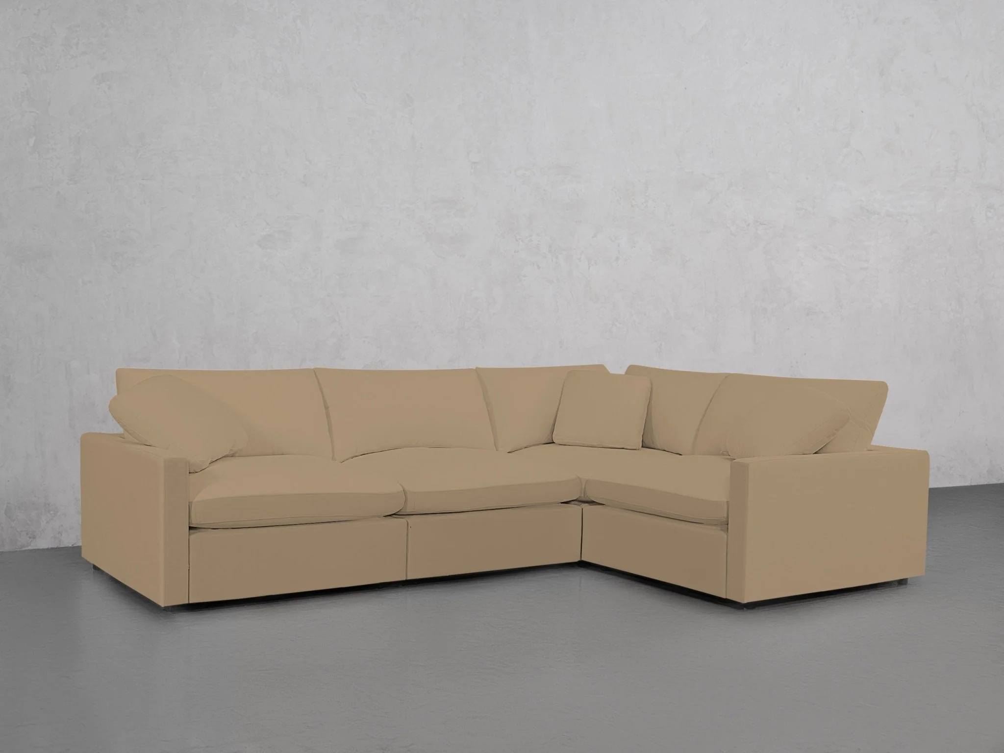 4-Seat Modular Corner Right Sectional (Thin Arms) - Image 58