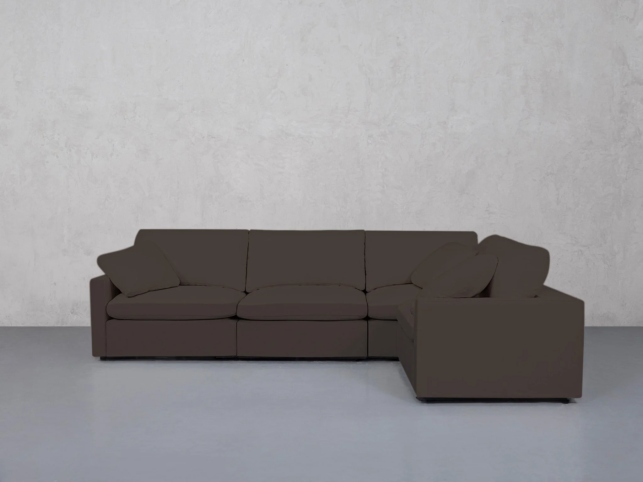 4-Seat Modular Corner Right Sectional (Thin Arms) - Image 71