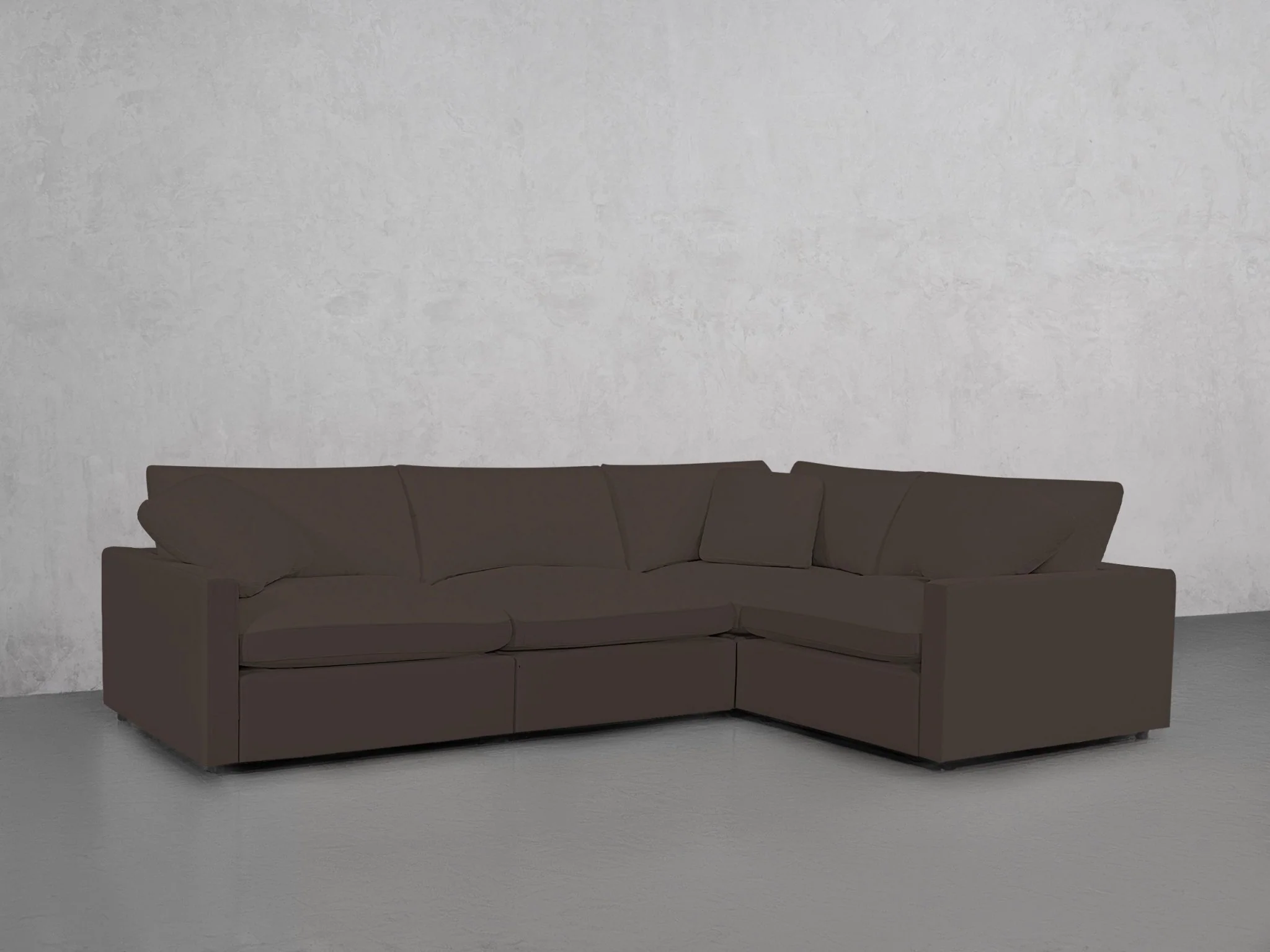 4-Seat Modular Corner Right Sectional (Thin Arms) - Image 72