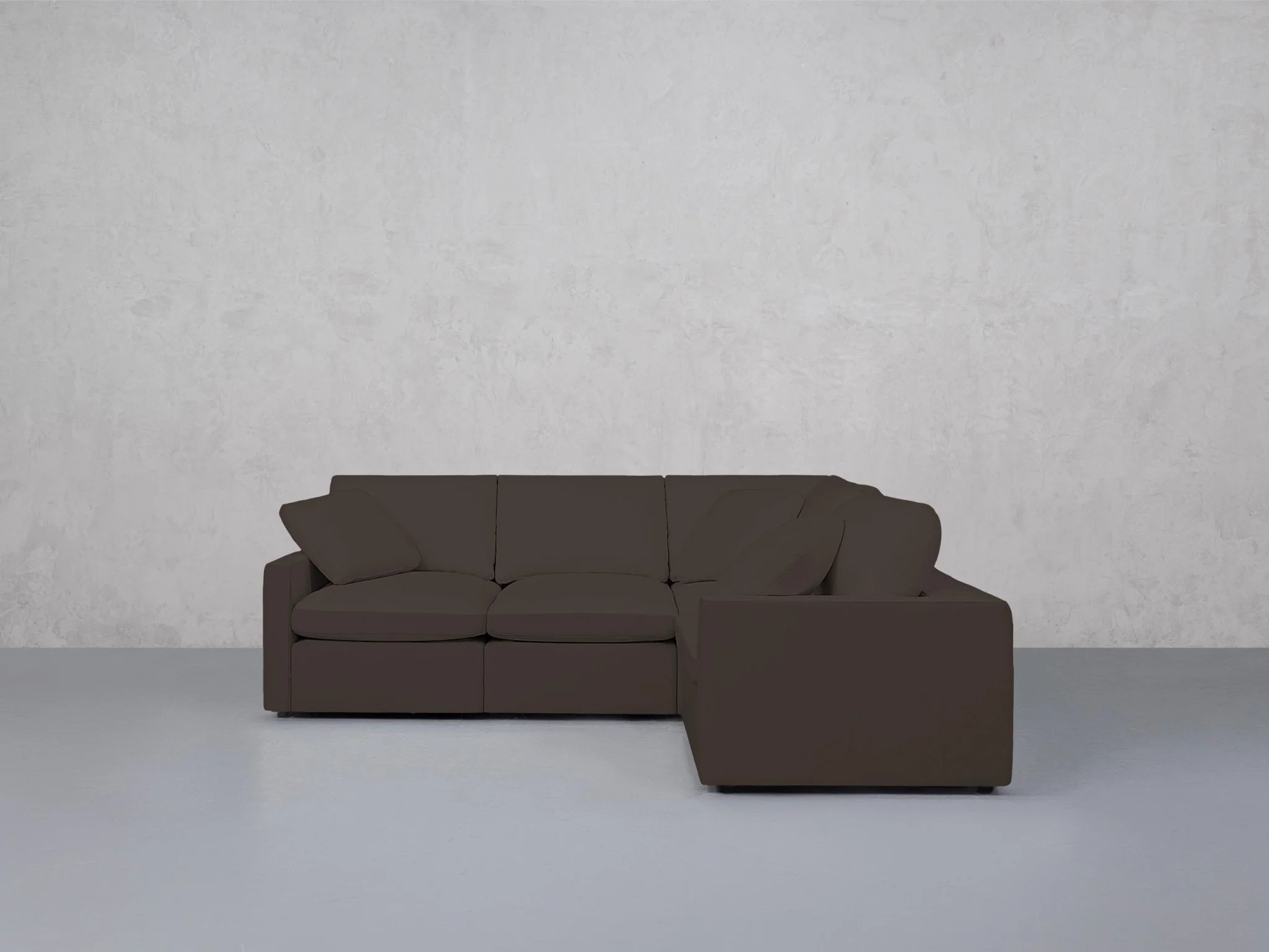 4-Seat Modular Corner Right Sectional (Thin Arms) - Image 74