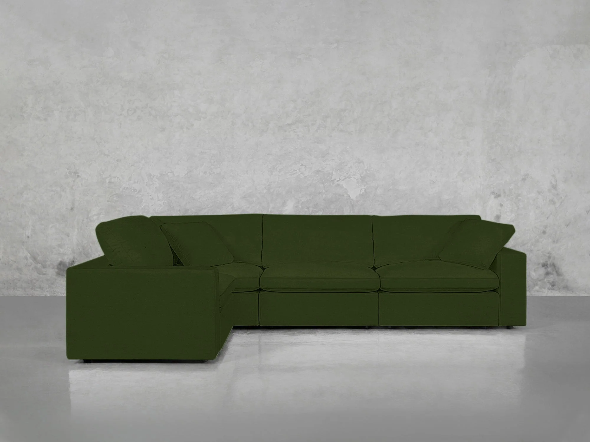 4-Seat Modular Corner Sectional - Image 172