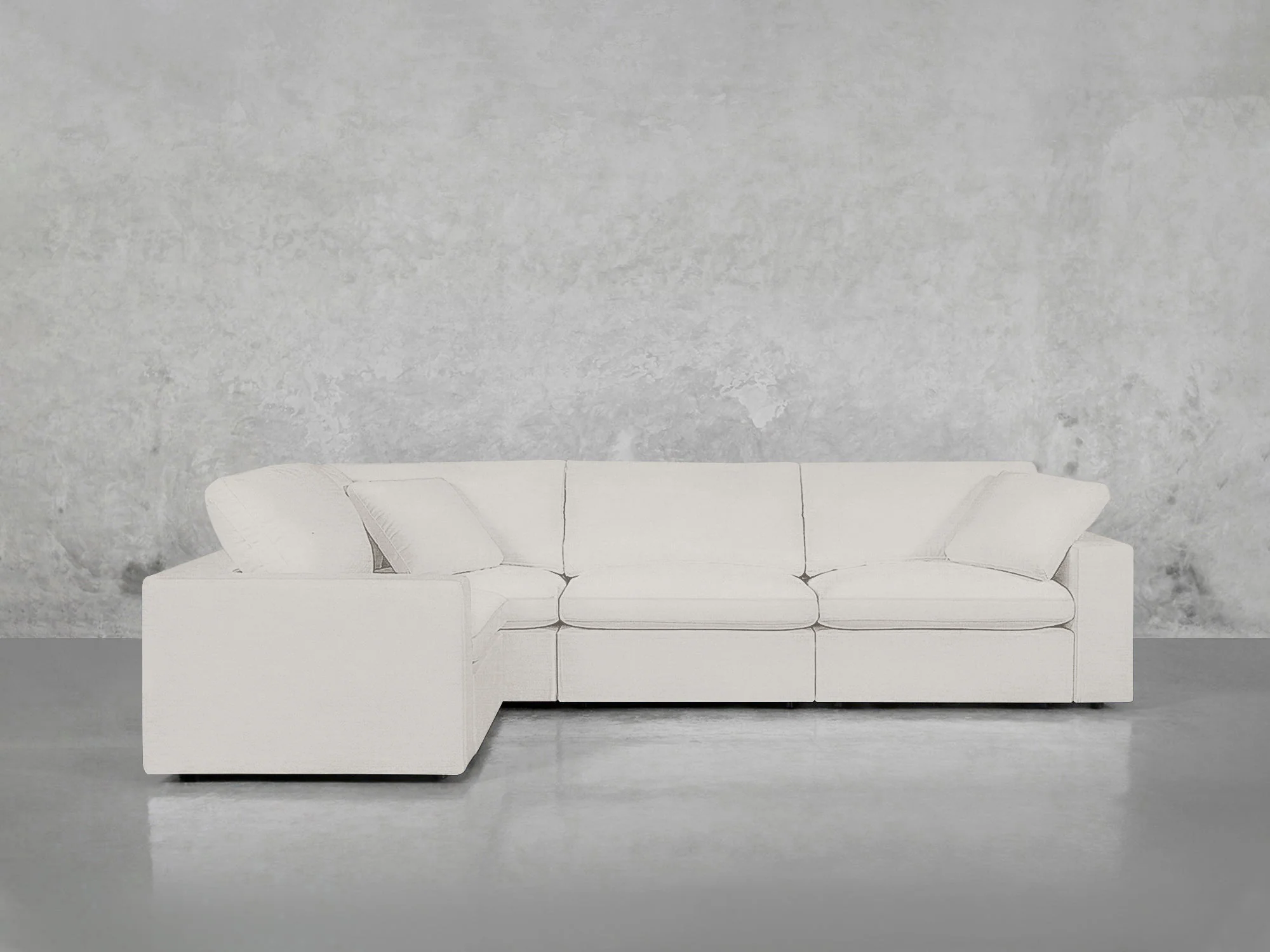 4-Seat Modular Corner Sectional - Image 194