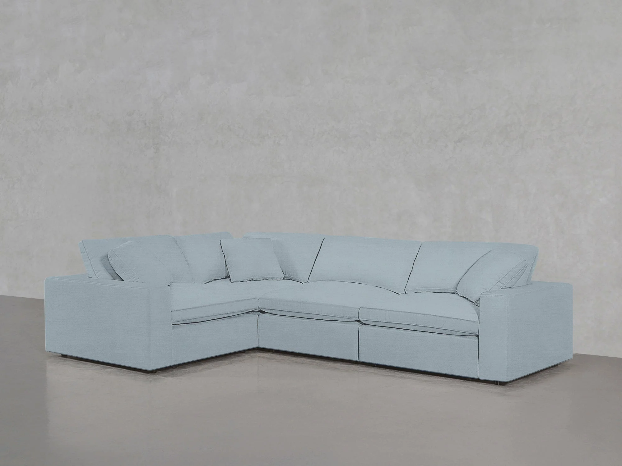 4-Seat Modular Corner Sectional - Image 228