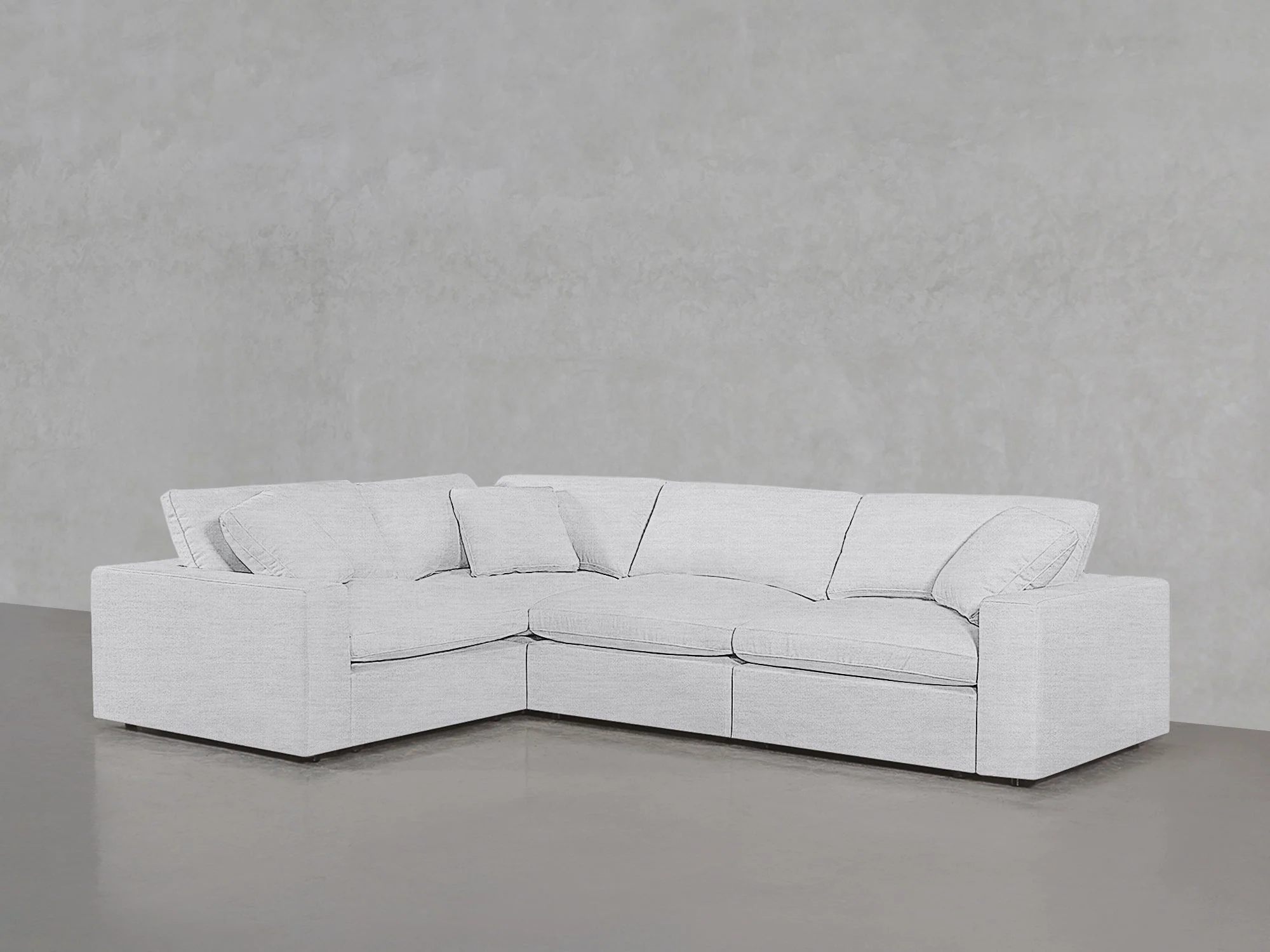 4-Seat Modular Corner Sectional - Image 63