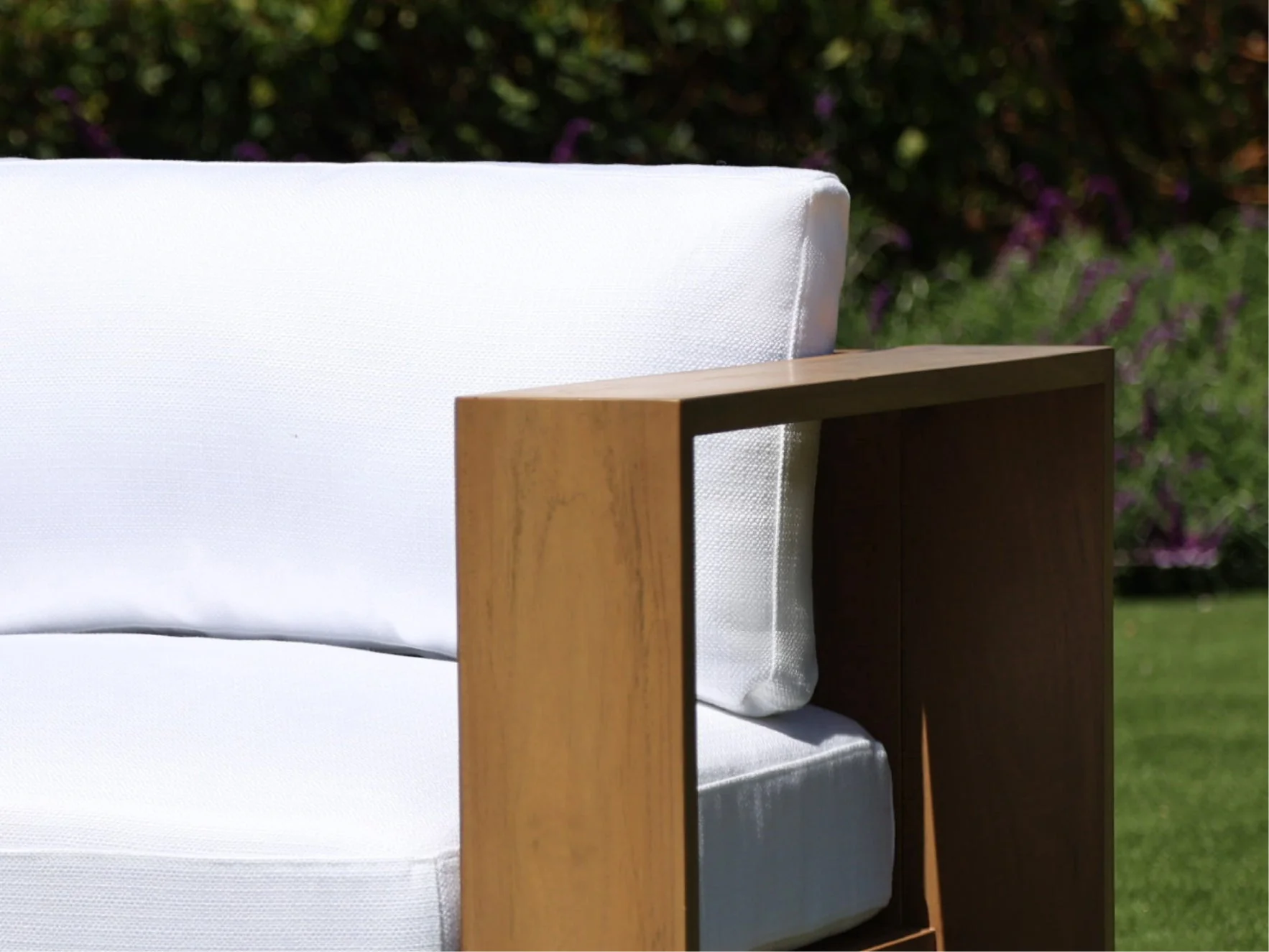 4-Seat Modular Corner Sectional Teak Outdoor - Image 7