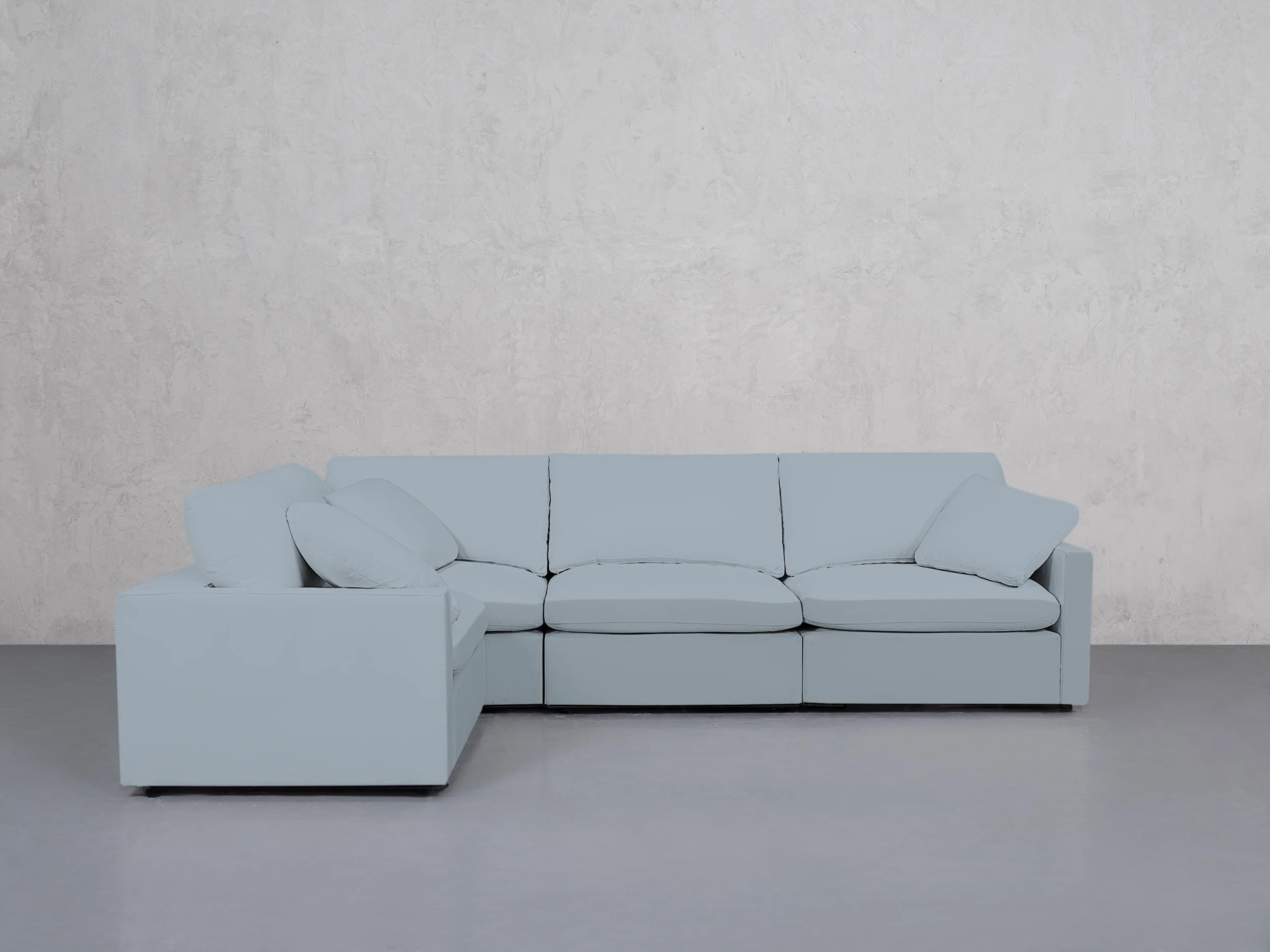 4-Seat Modular Corner Sectional (Thin Arms) - Image 120