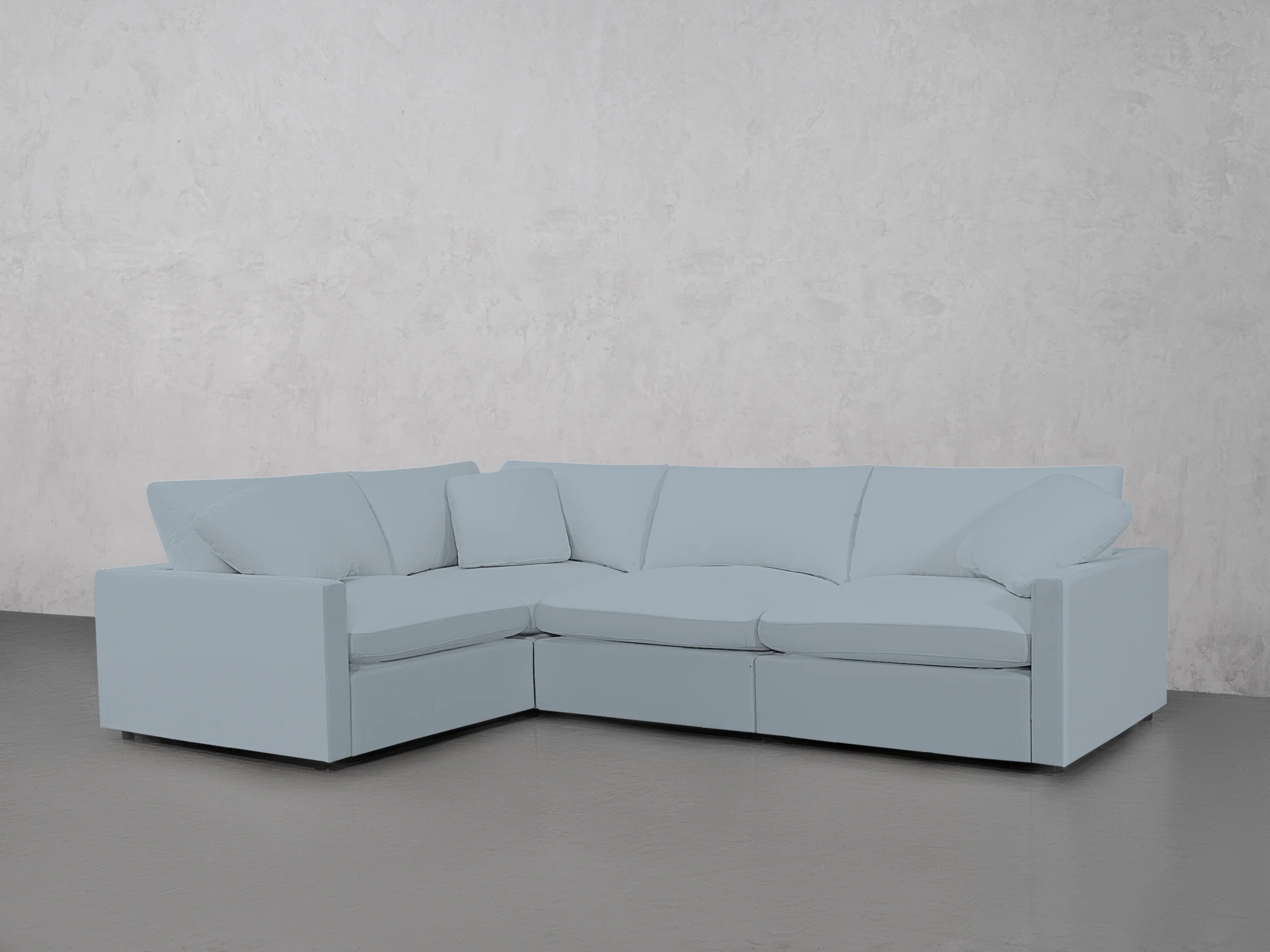 4-Seat Modular Corner Sectional (Thin Arms) - Image 121