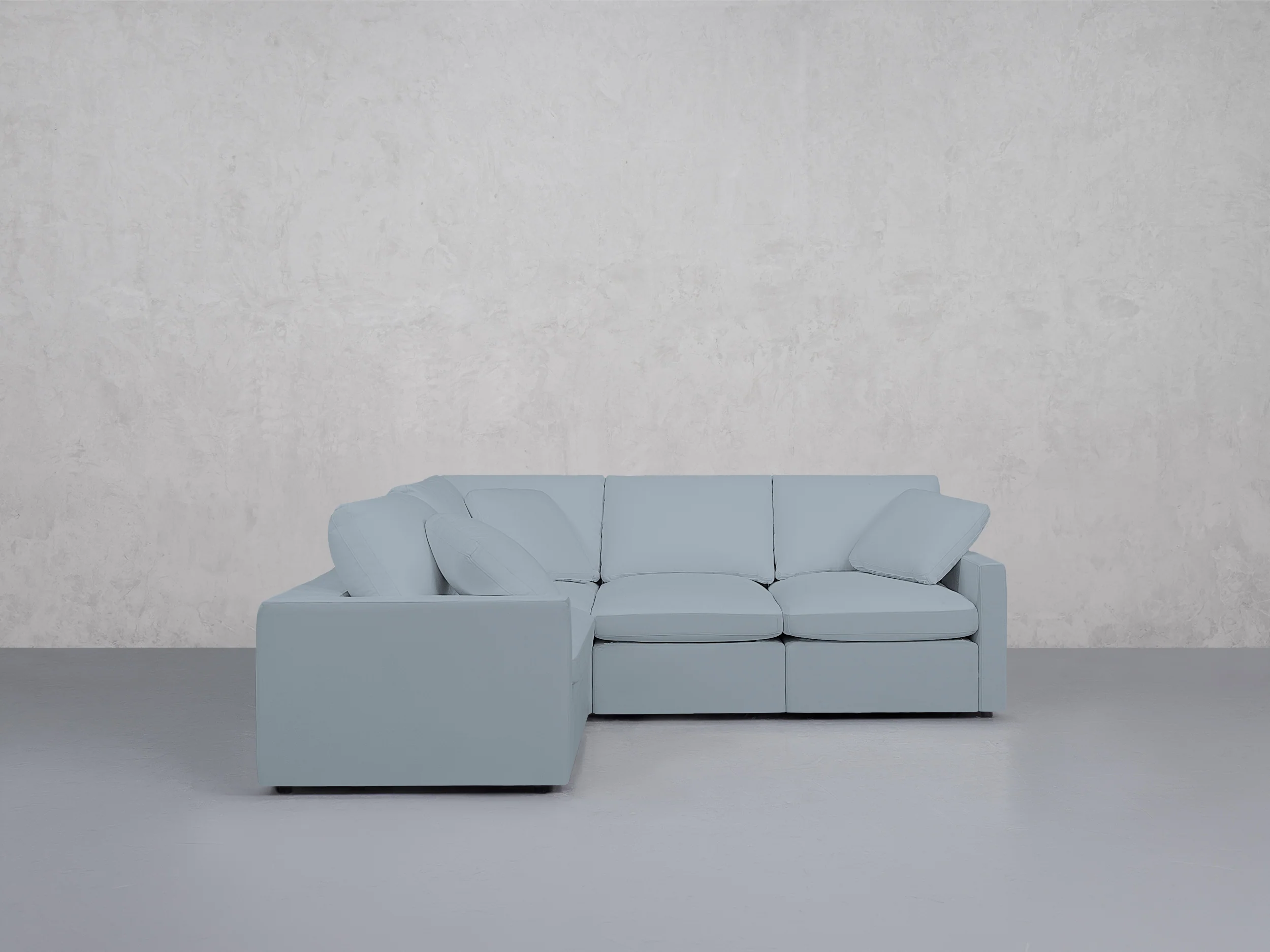 4-Seat Modular Corner Sectional (Thin Arms) - Image 123