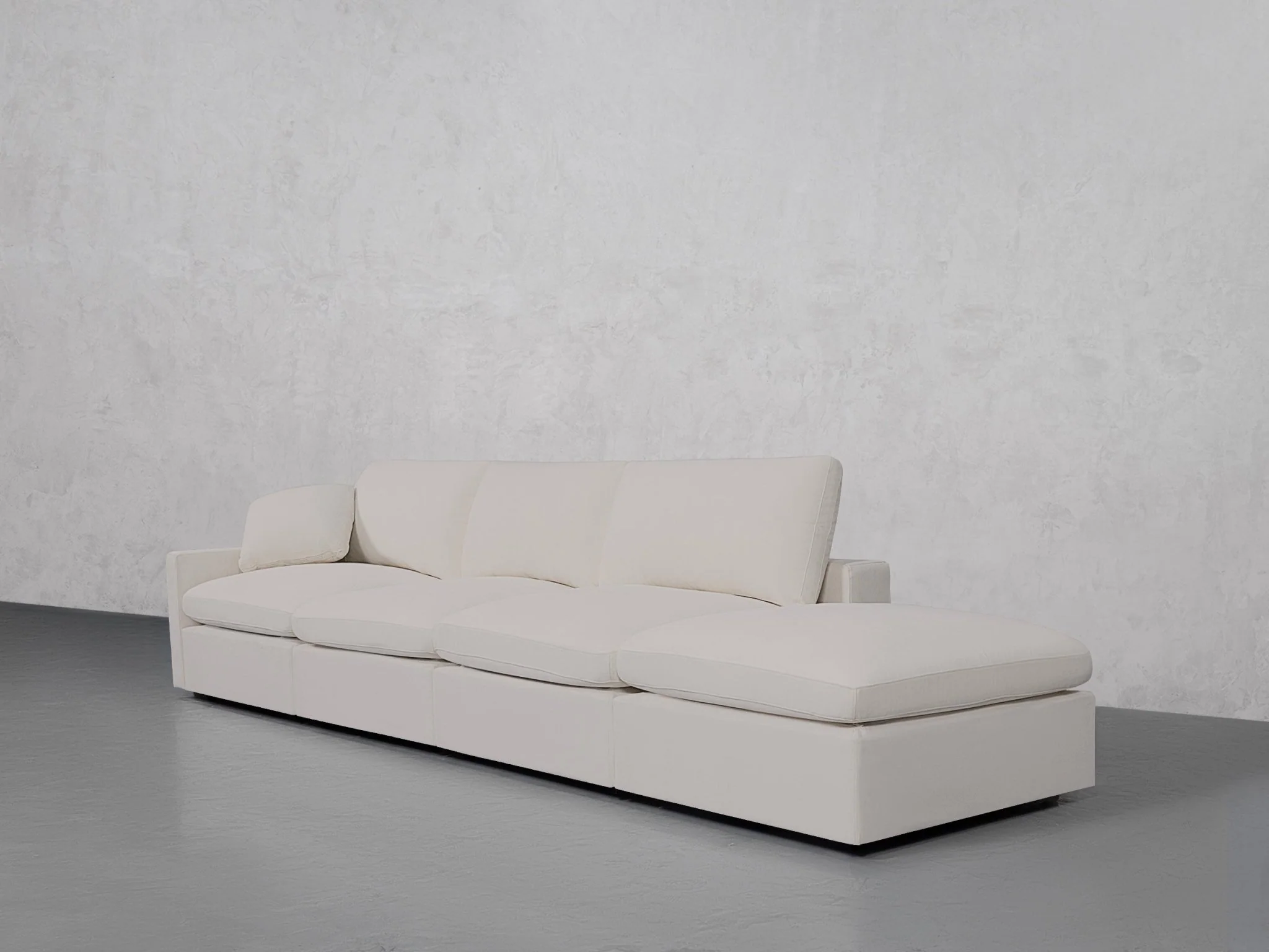4-Seat Modular Lounger Sofa (Thin Arm) - Image 100