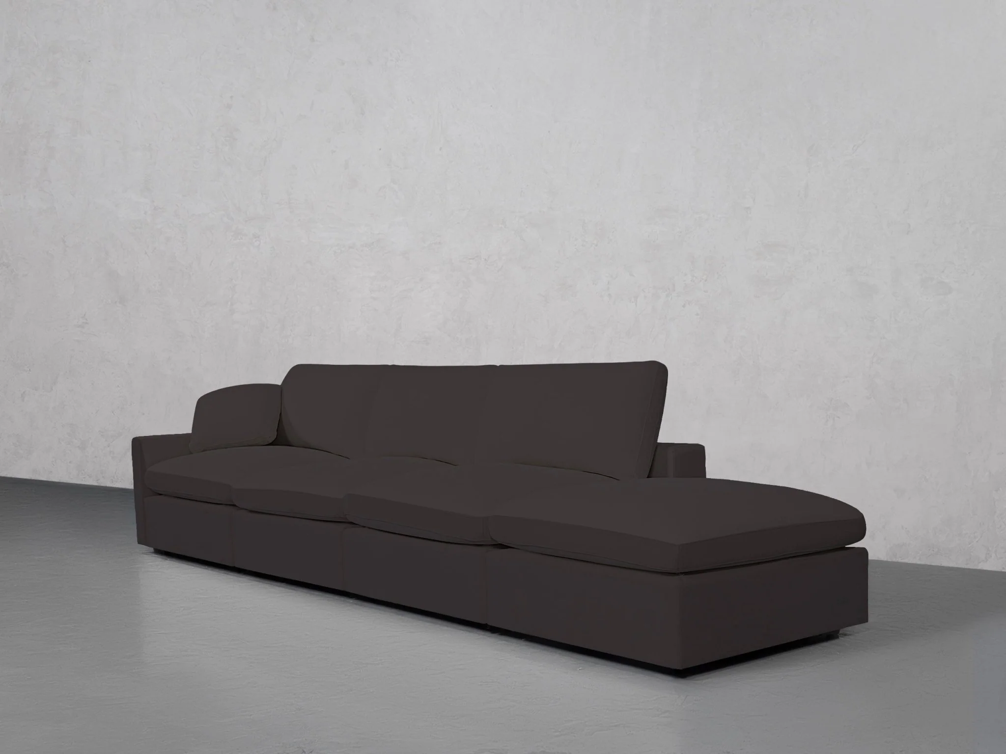 4-Seat Modular Lounger Sofa (Thin Arm) - Image 107