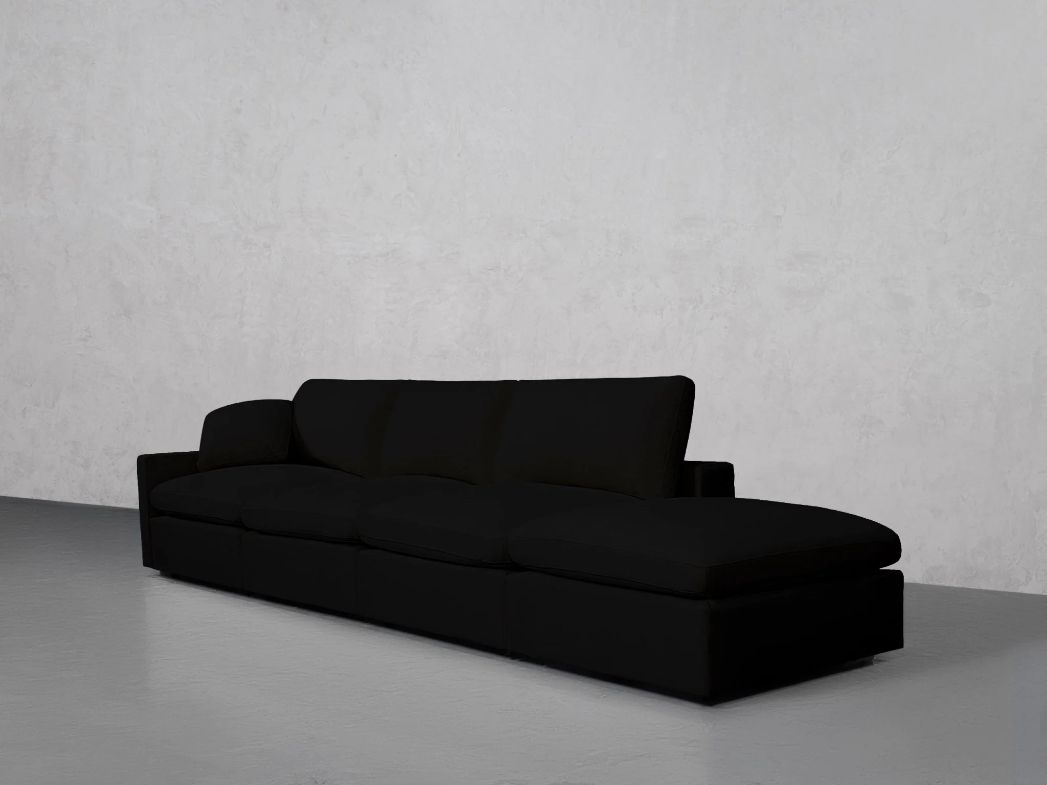4-Seat Modular Lounger Sofa (Thin Arm) - Image 114