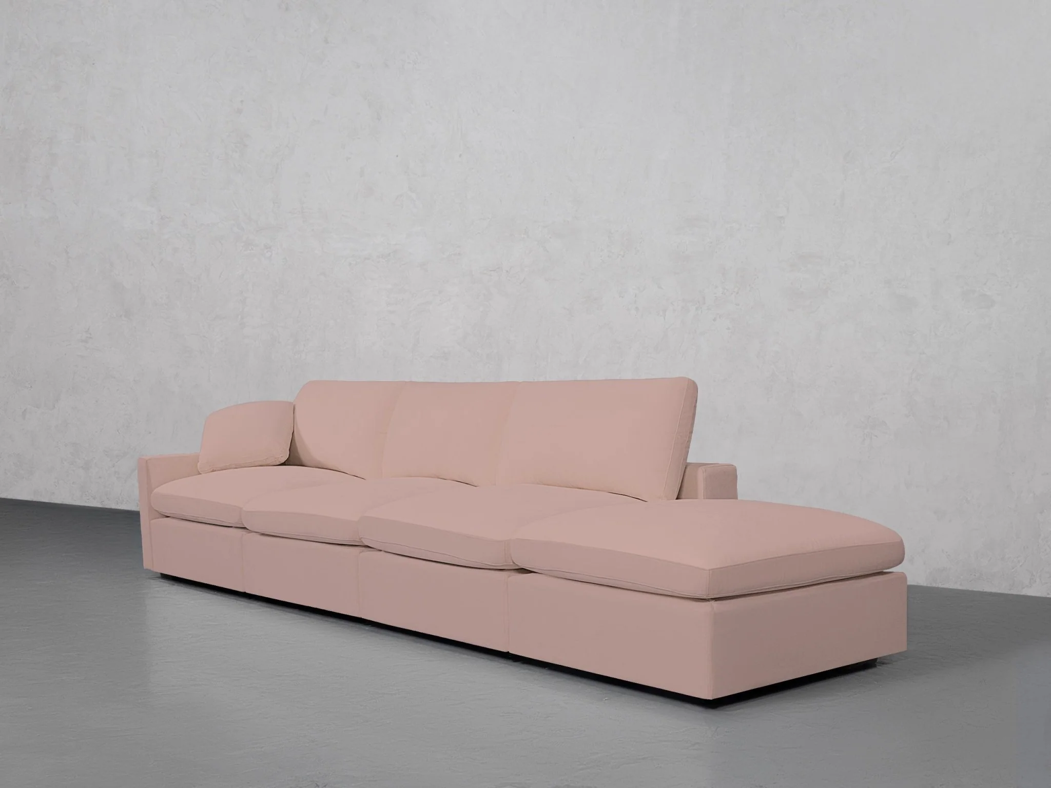 4-Seat Modular Lounger Sofa (Thin Arm) - Image 128