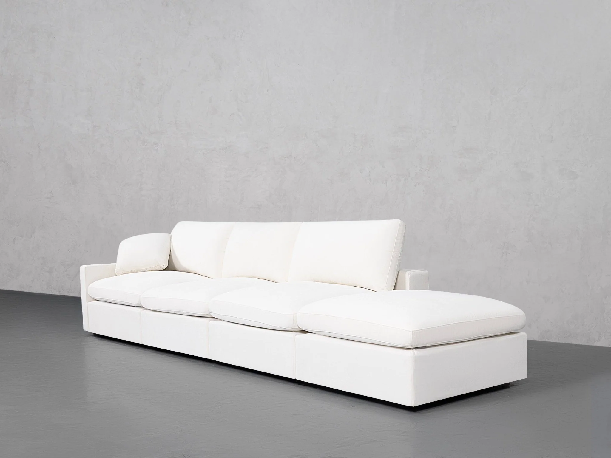 4-Seat Modular Lounger Sofa (Thin Arm) - Image 138