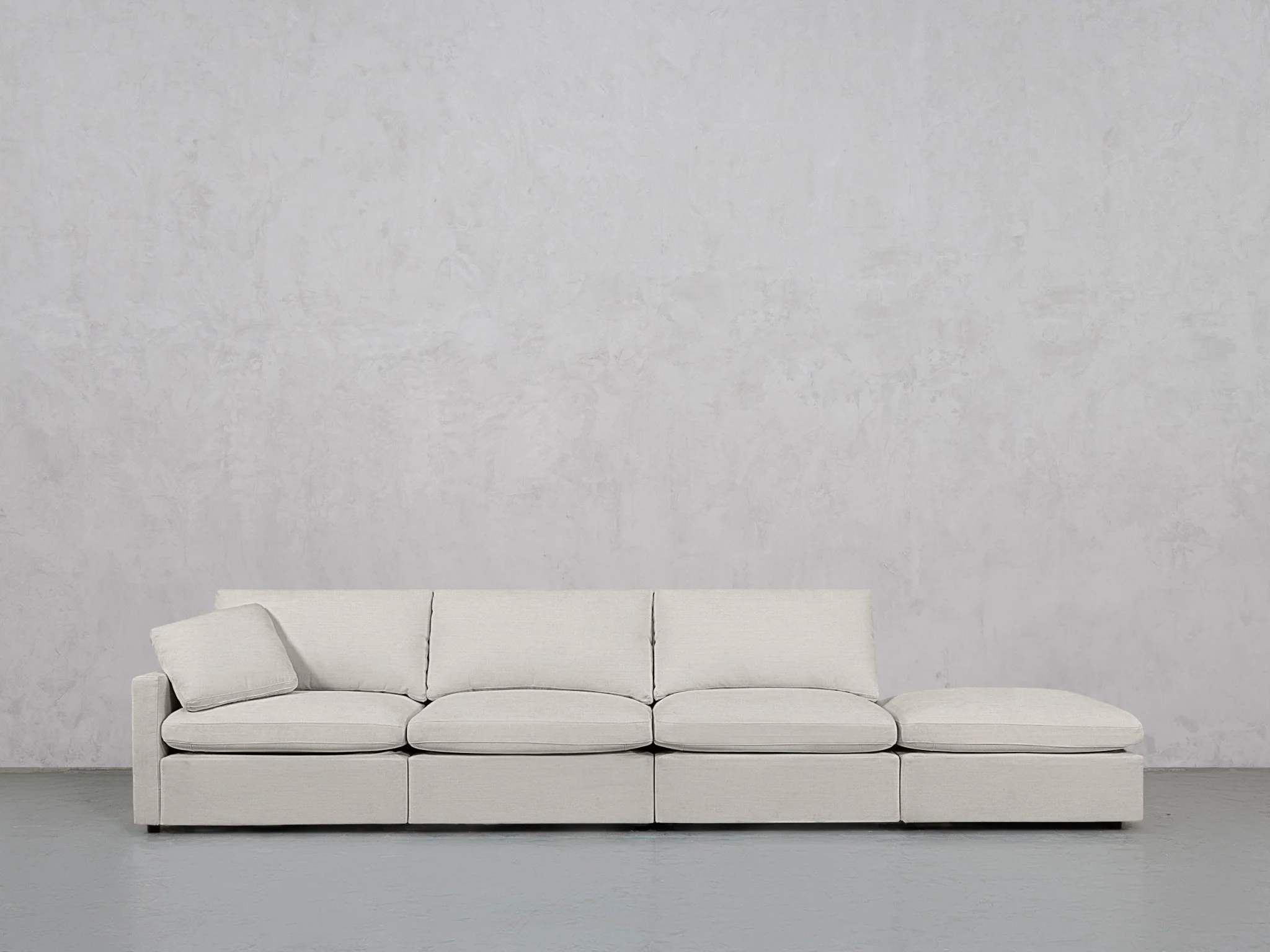4-Seat Modular Lounger Sofa (Thin Arm) - Image 15