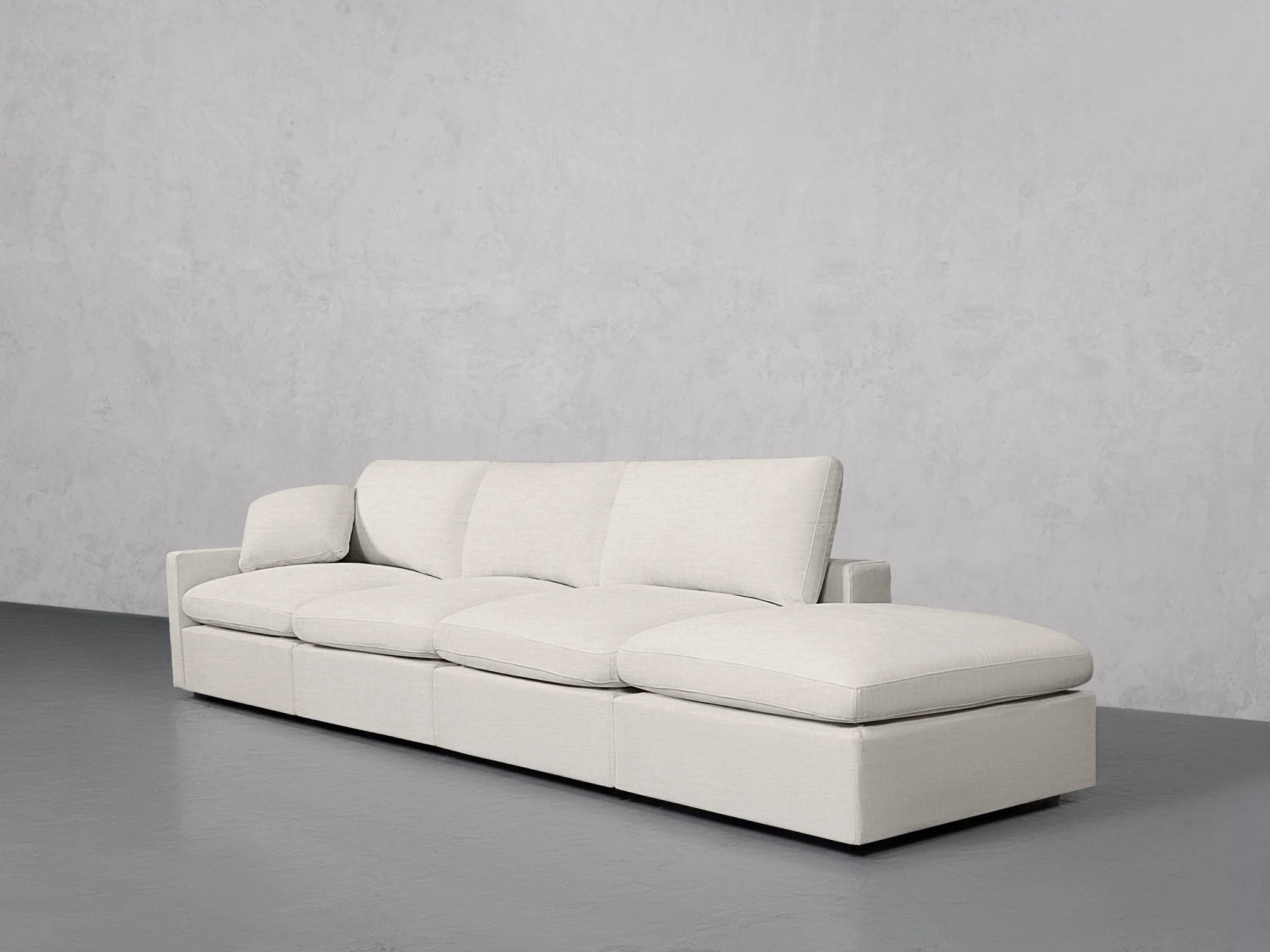 4-Seat Modular Lounger Sofa (Thin Arm) - Image 16