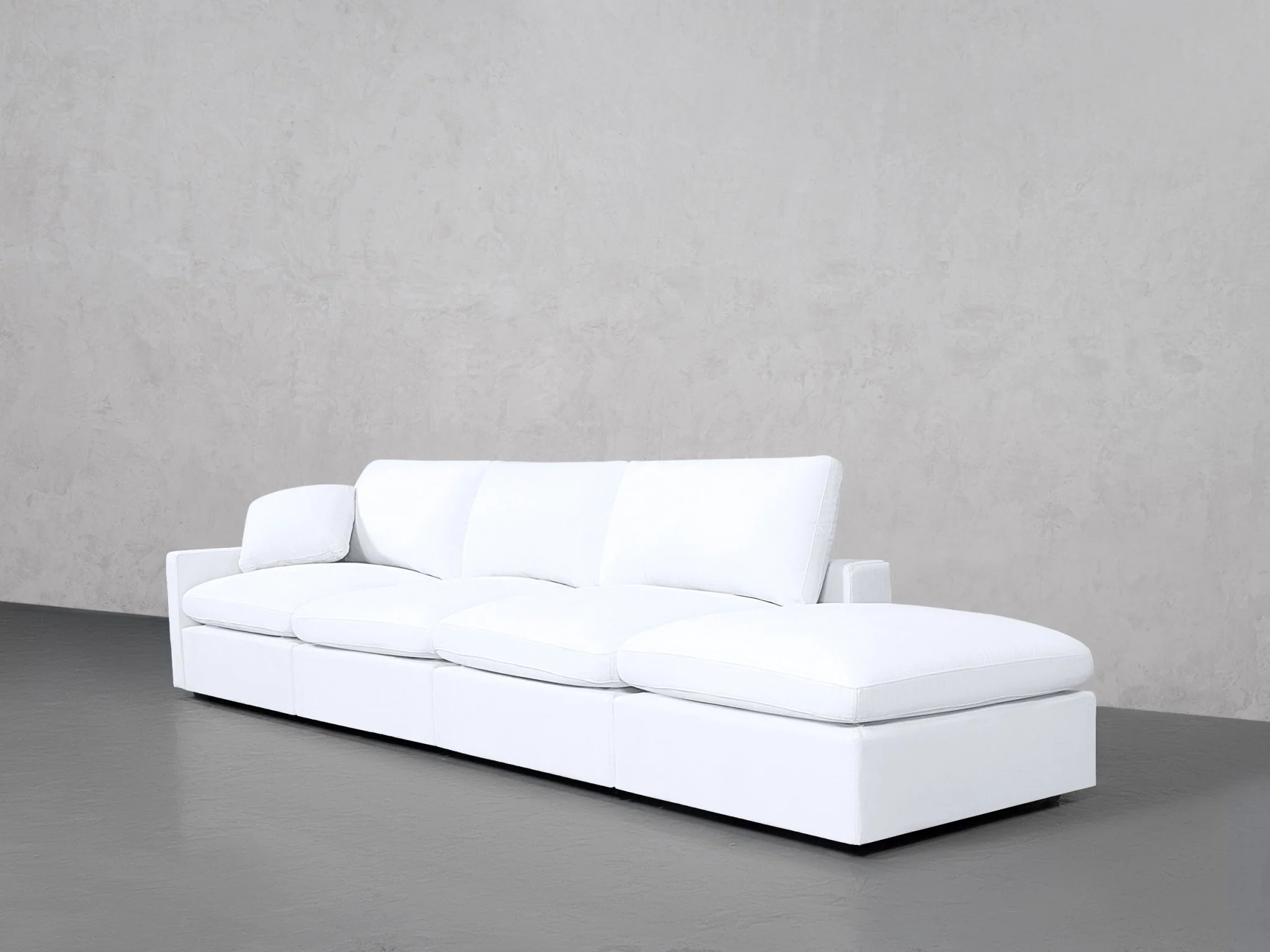 4-Seat Modular Lounger Sofa (Thin Arm) - Image 2