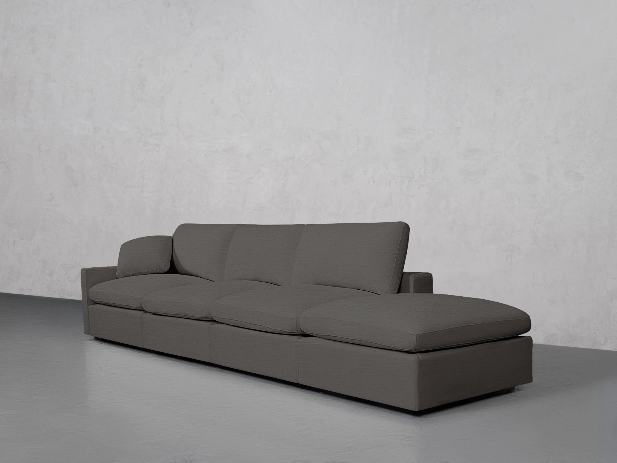 4-Seat Modular Lounger Sofa (Thin Arm) - Image 30