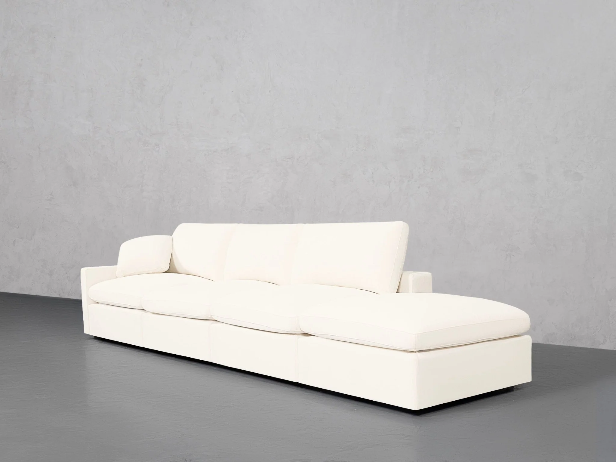 4-Seat Modular Lounger Sofa (Thin Arm) - Image 44
