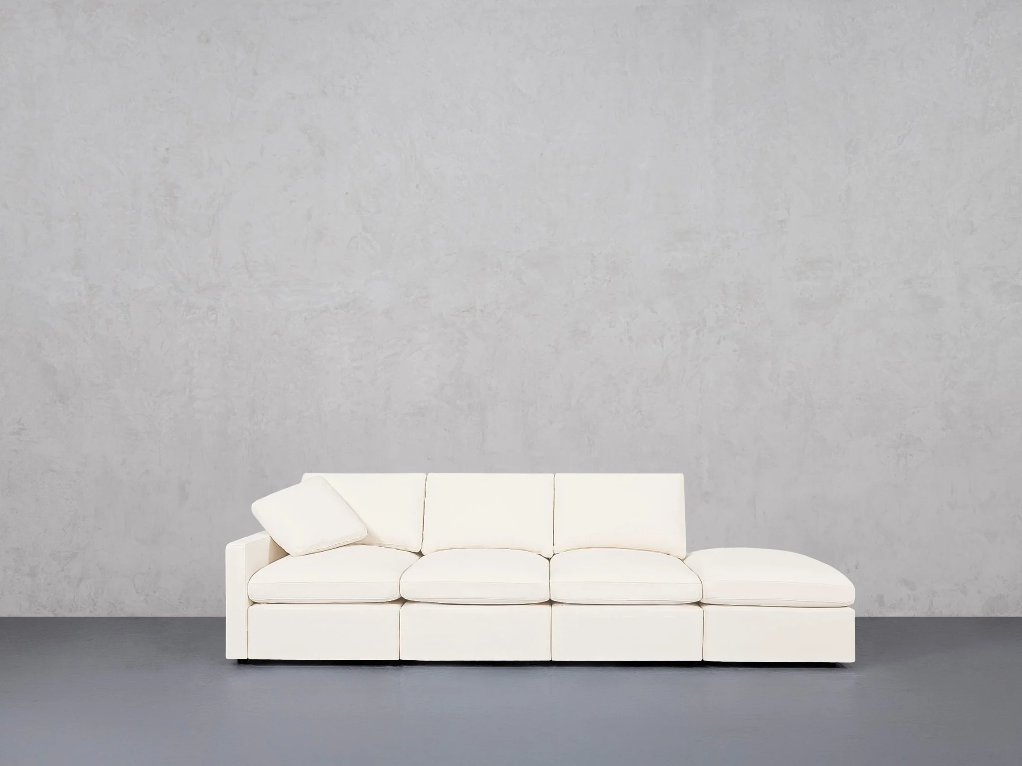 4-Seat Modular Lounger Sofa (Thin Arm) - Image 46