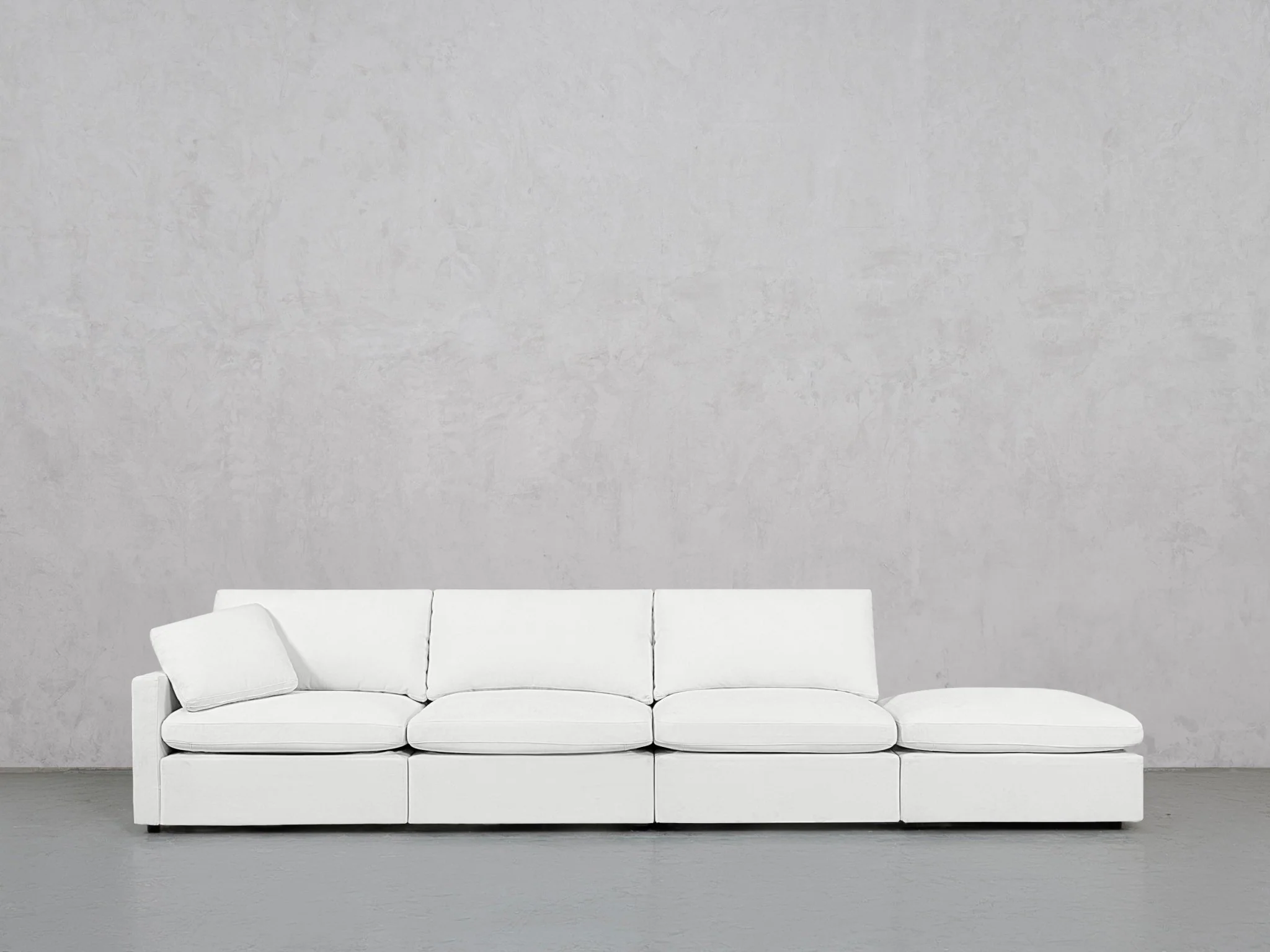 4-Seat Modular Lounger Sofa (Thin Arm) - Image 8