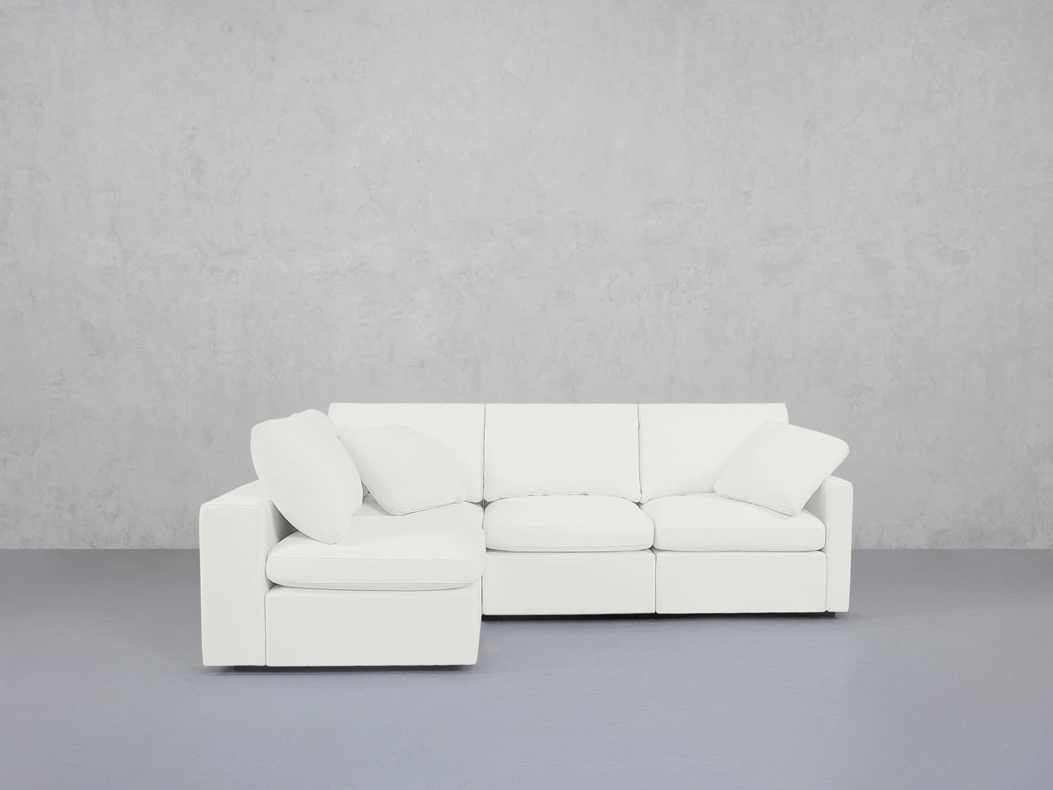 4-Seat Modular Open Corner Sectional (Thin Arm) - Image 10