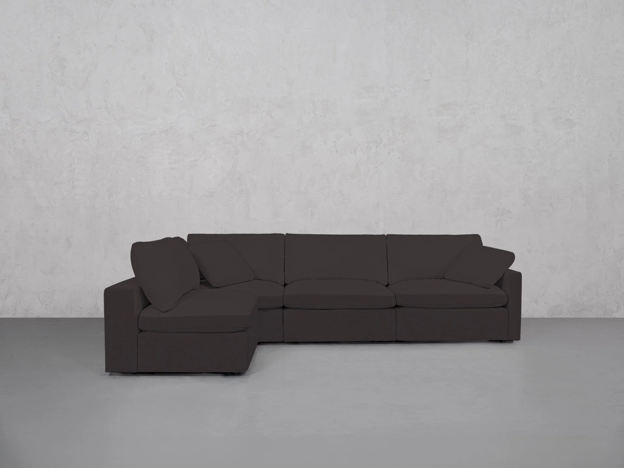 4-Seat Modular Open Corner Sectional (Thin Arm) - Image 106