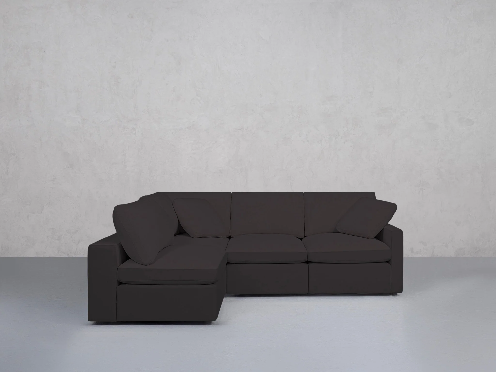 4-Seat Modular Open Corner Sectional (Thin Arm) - Image 109