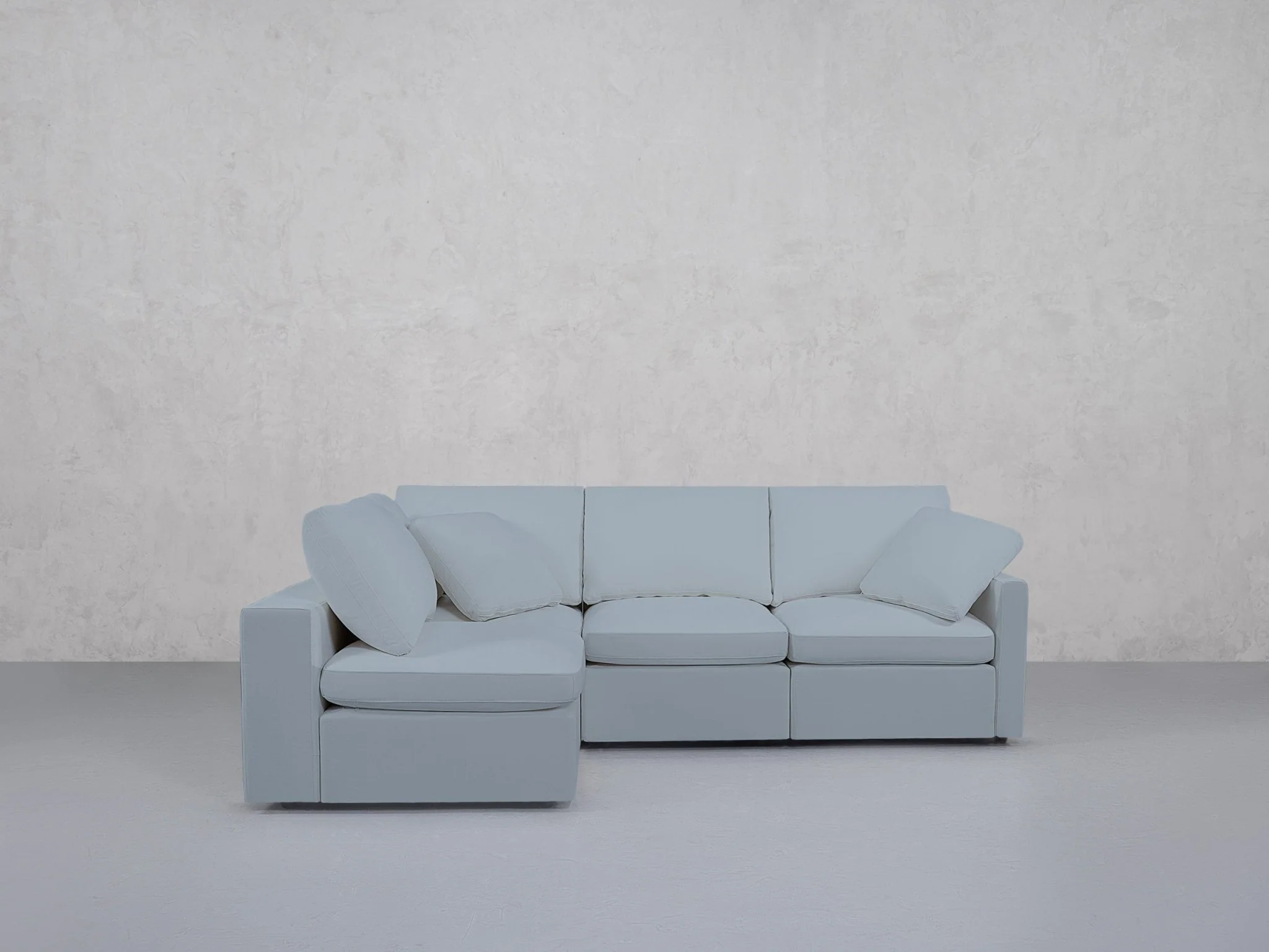 4-Seat Modular Open Corner Sectional (Thin Arm) - Image 122