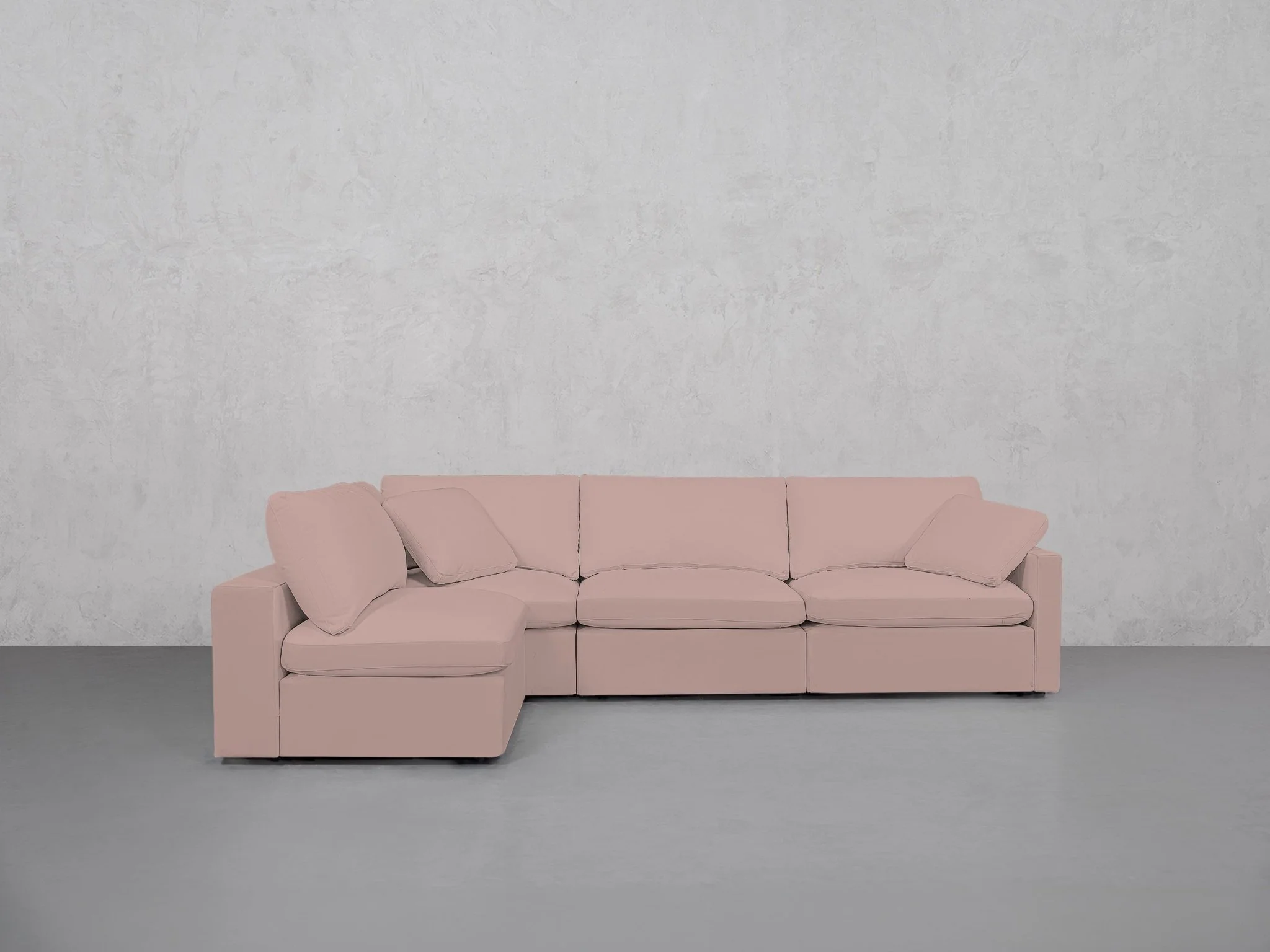 4-Seat Modular Open Corner Sectional (Thin Arm) - Image 127