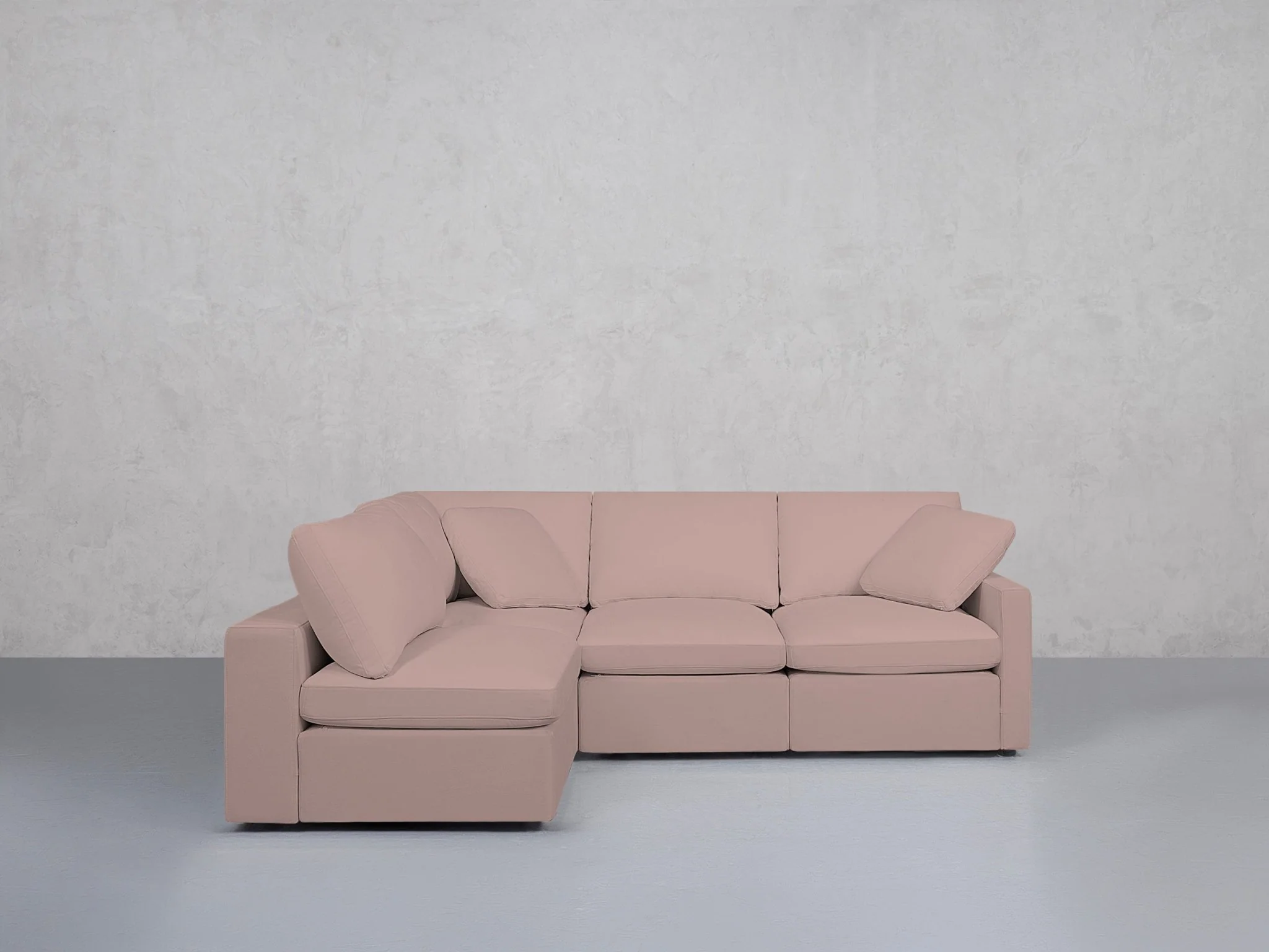 4-Seat Modular Open Corner Sectional (Thin Arm) - Image 130