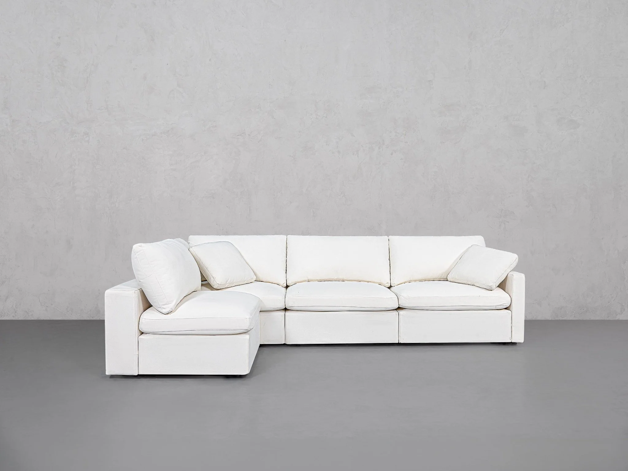 4-Seat Modular Open Corner Sectional (Thin Arm) - Image 134