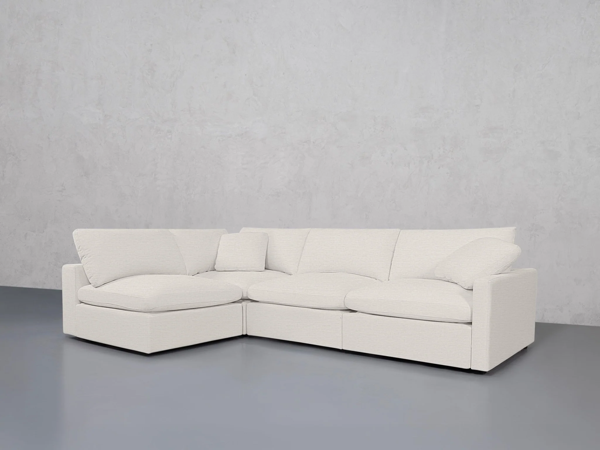 4-Seat Modular Open Corner Sectional (Thin Arm) - Image 16
