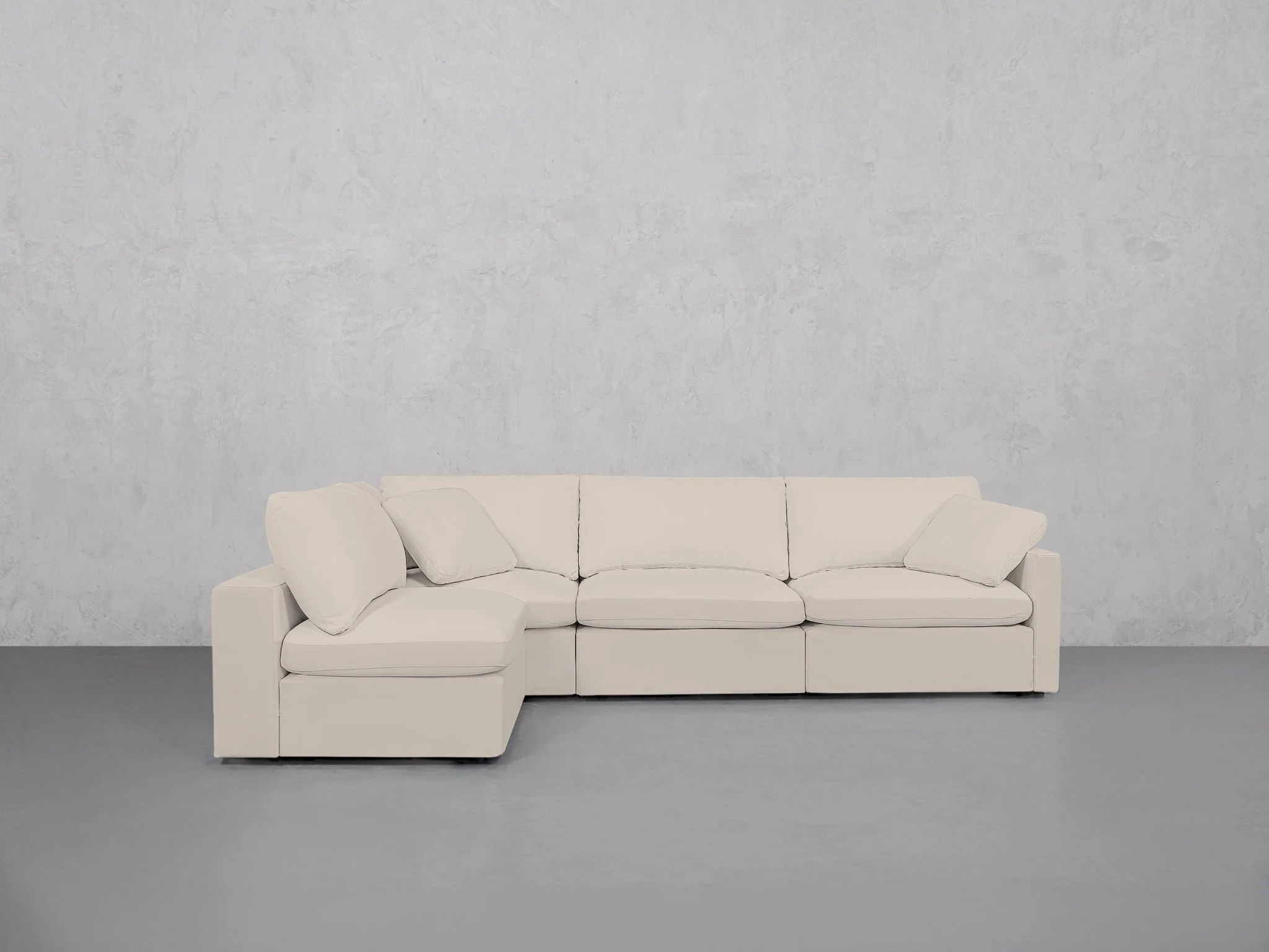 4-Seat Modular Open Corner Sectional (Thin Arm) - Image 50