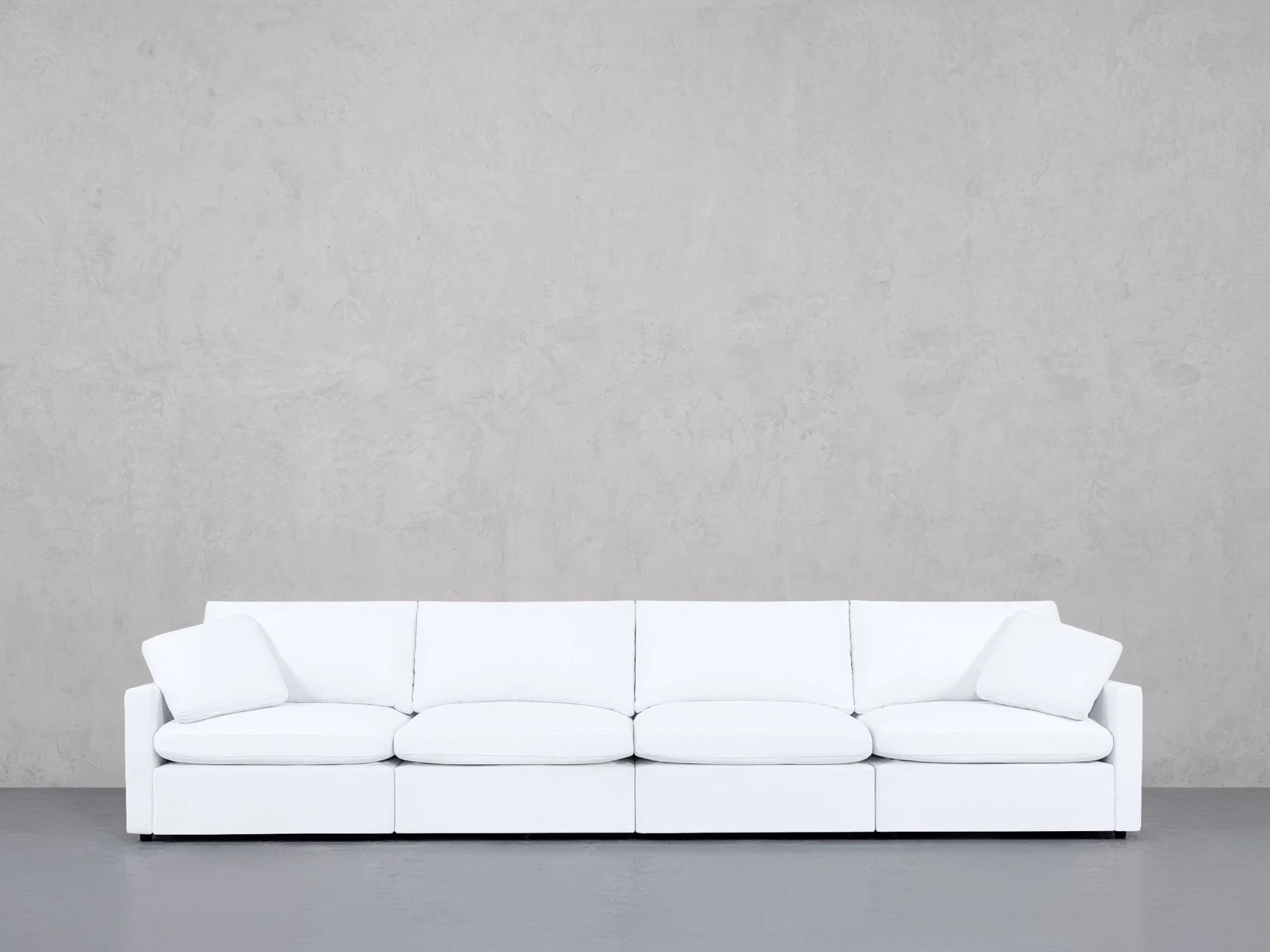 4-Seat Modular Sofa (Thin Arms)