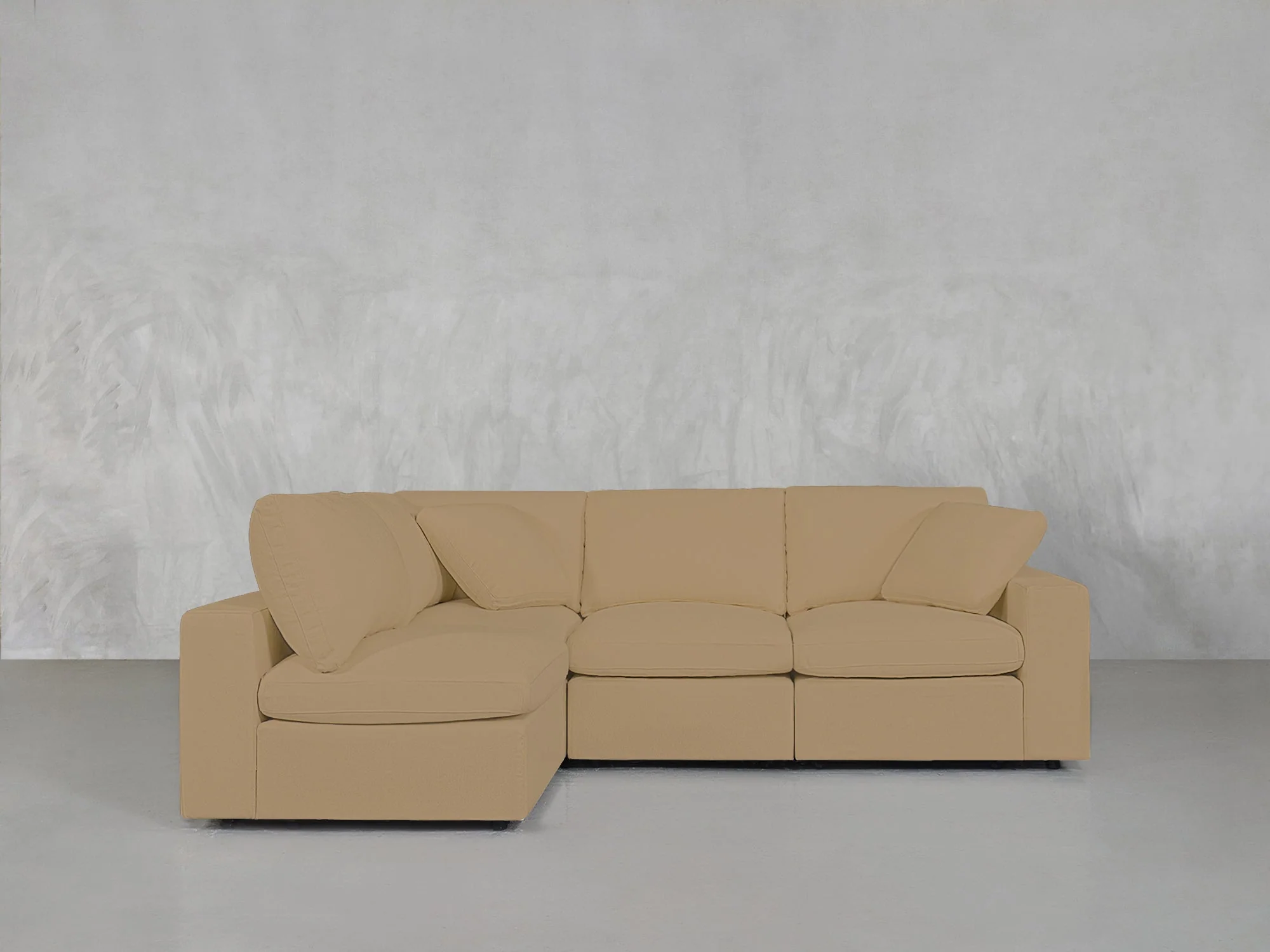 4-Seat Modular Open Corner Sectional - Image 131