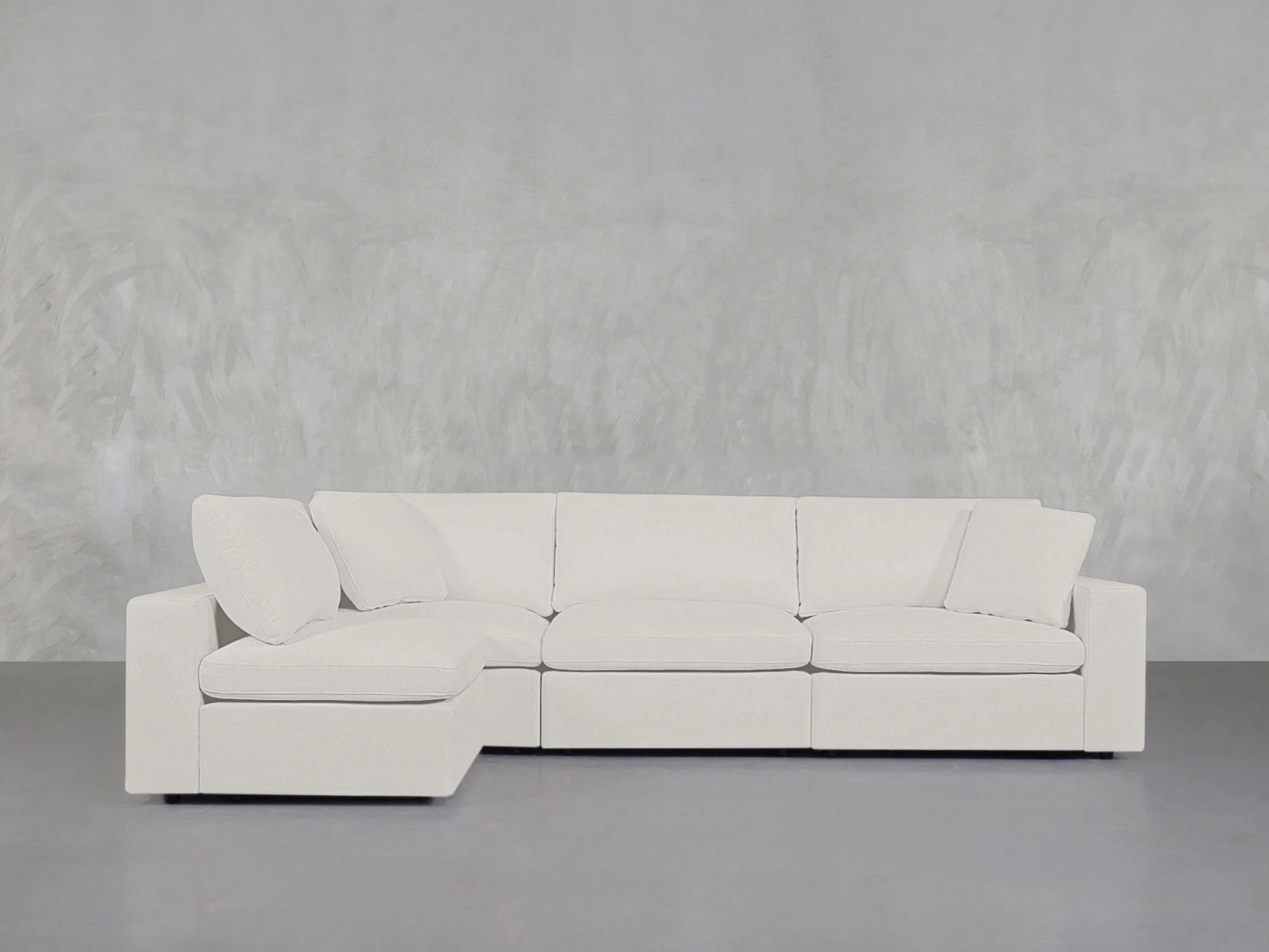4-Seat Modular Open Corner Sectional - Image 196