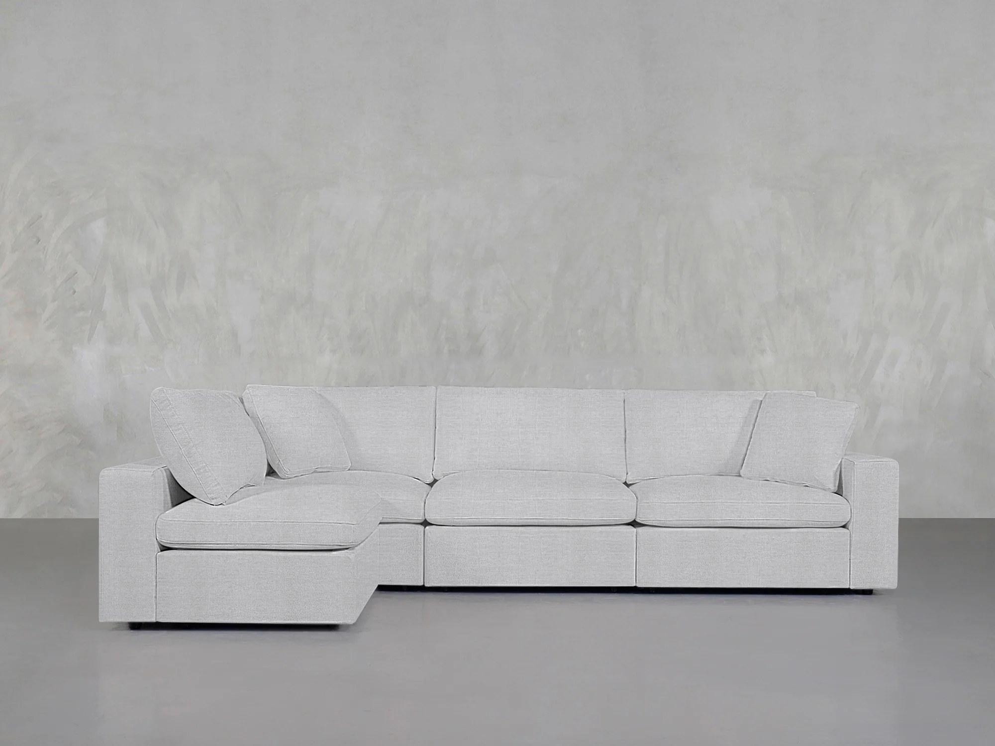 4-Seat Modular Open Corner Sectional - Image 62