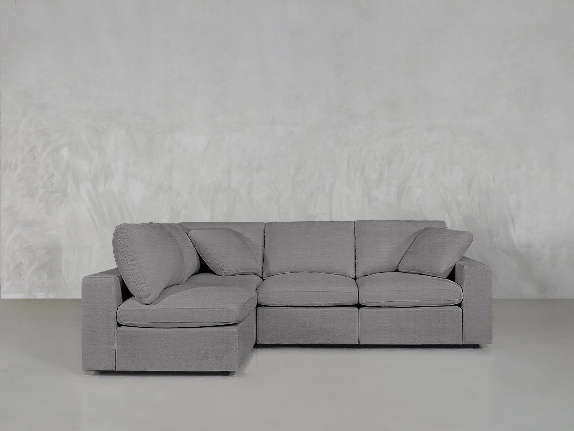 4-Seat Modular Open Corner Sectional - Image 75