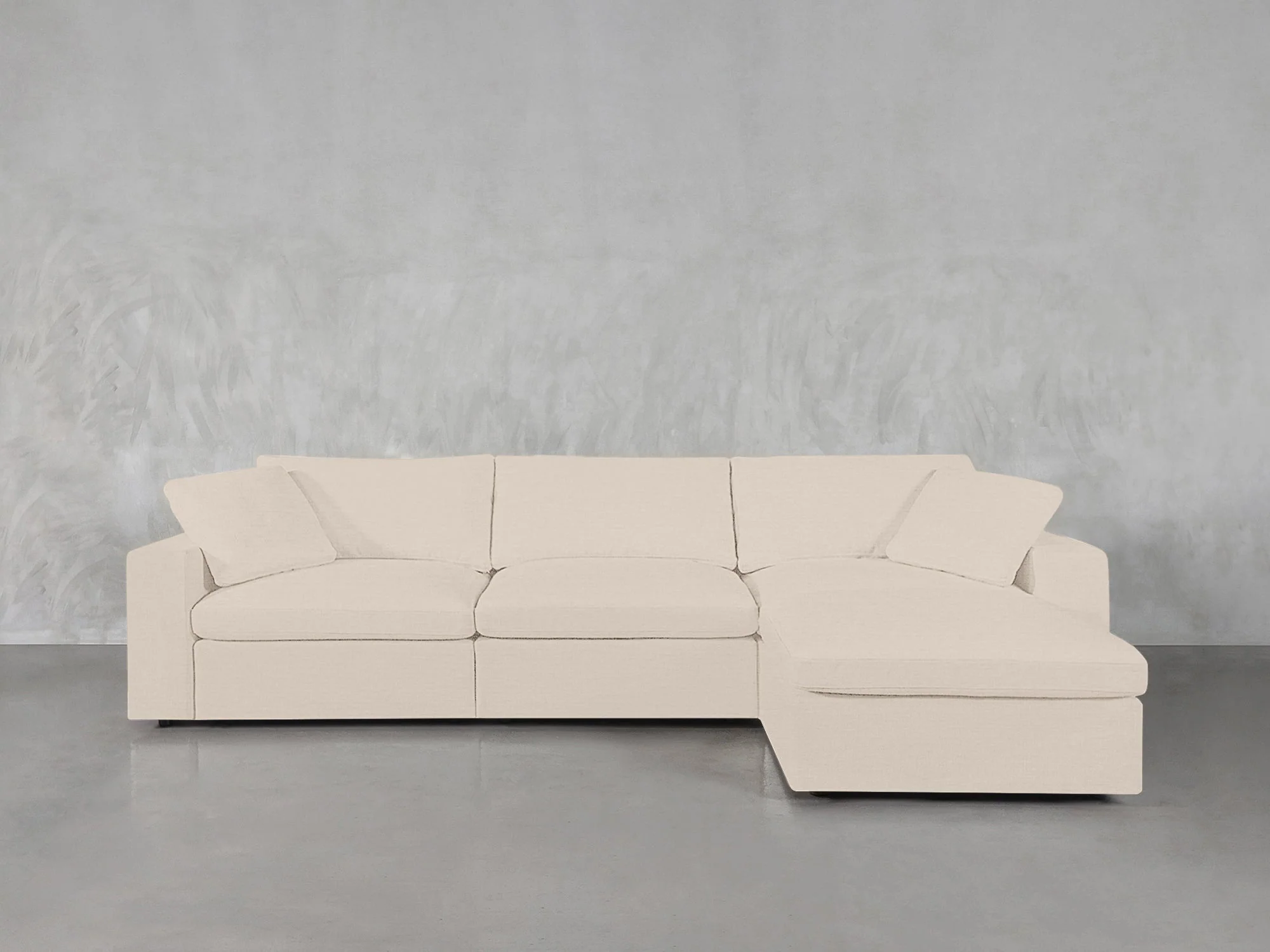 4-Seat Modular Chaise Sectional - Image 117