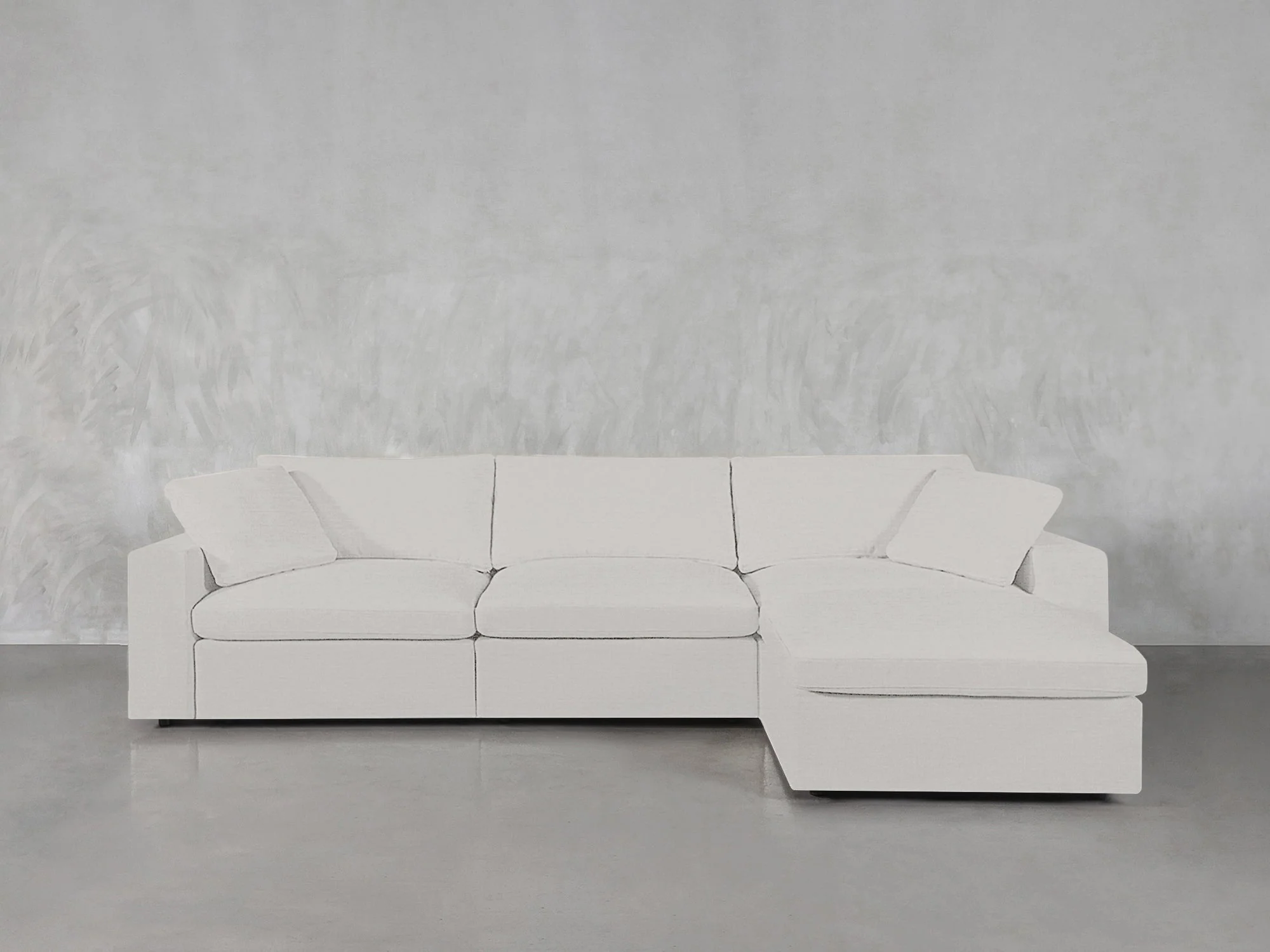 4-Seat Modular Chaise Sectional - Image 194