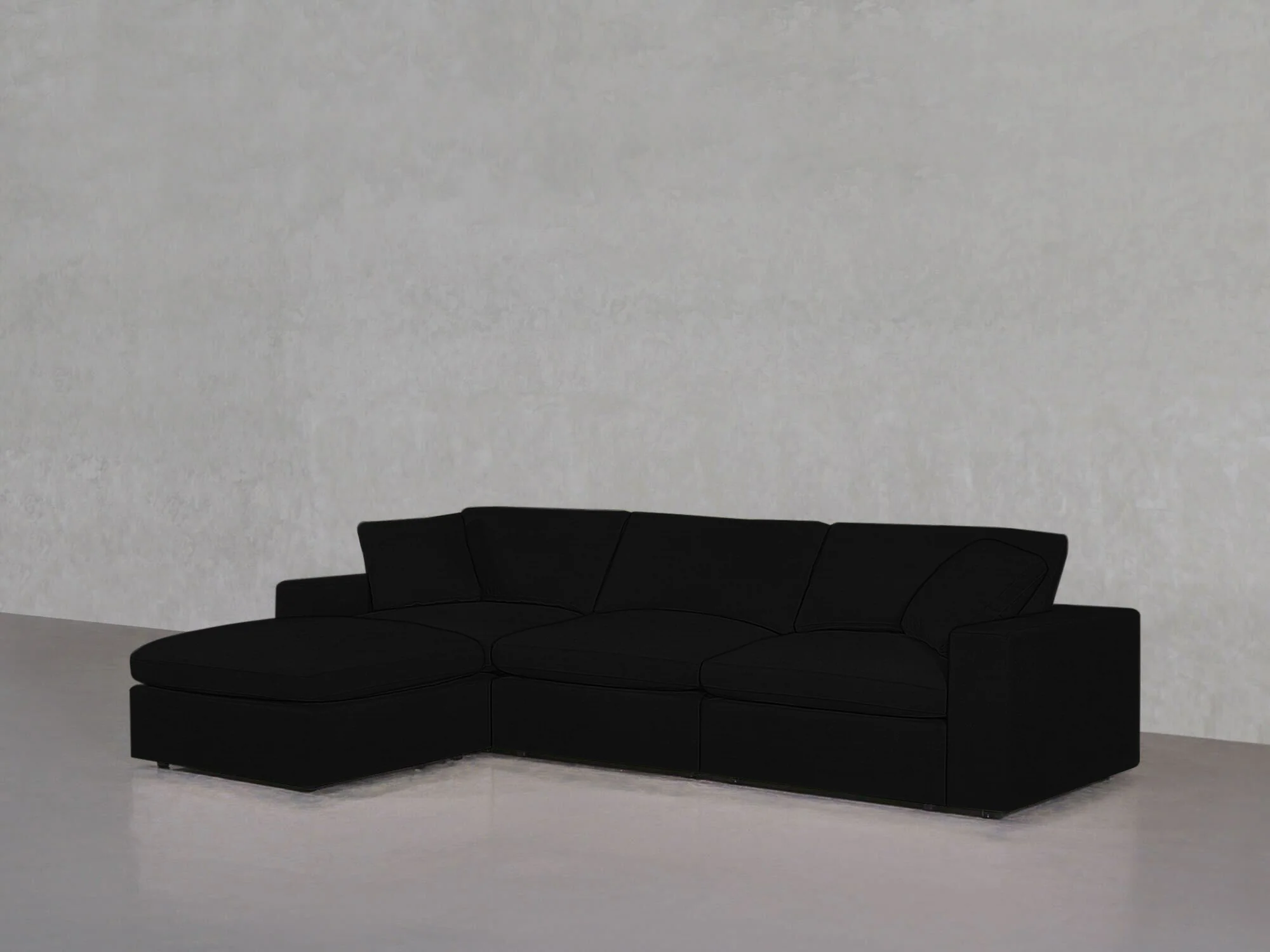 4-Seat Modular Chaise Sectional - Image 217