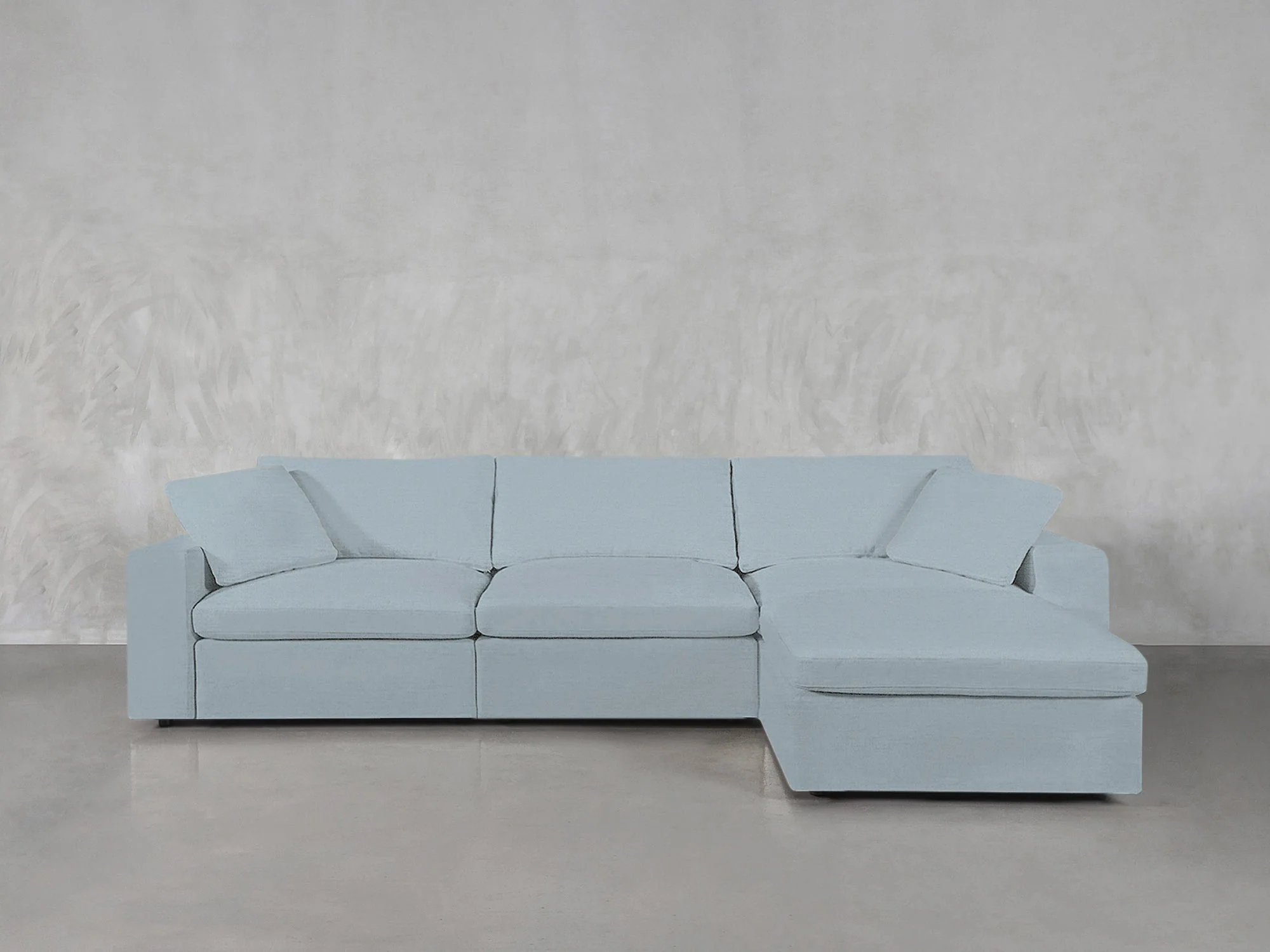 4-Seat Modular Chaise Sectional - Image 227