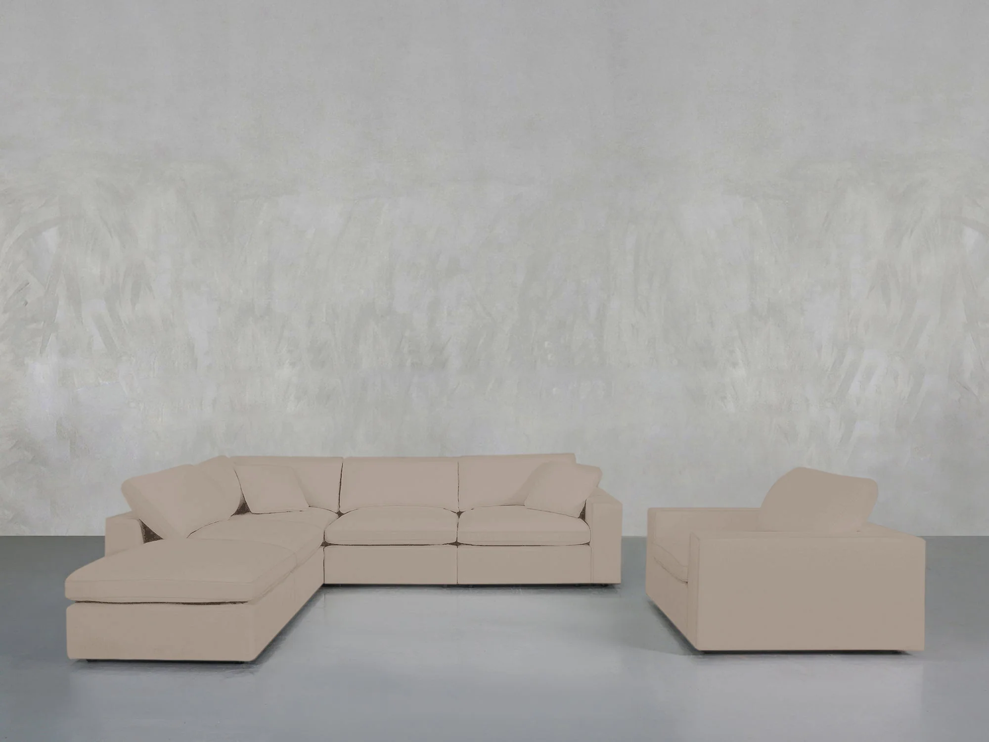 5-1 Sectional & Armchair Set - Image 101