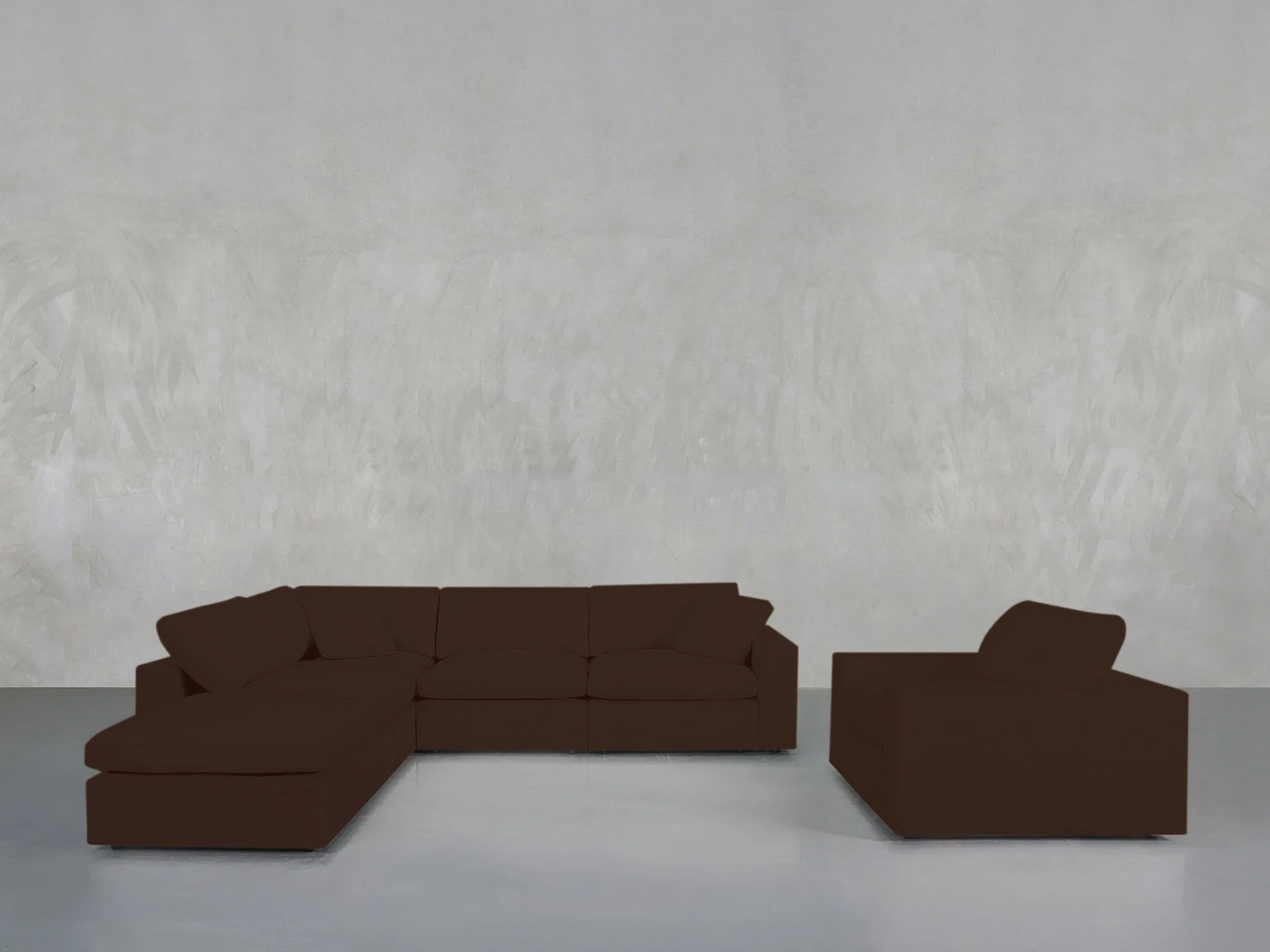 5-1 Sectional & Armchair Set - Image 118