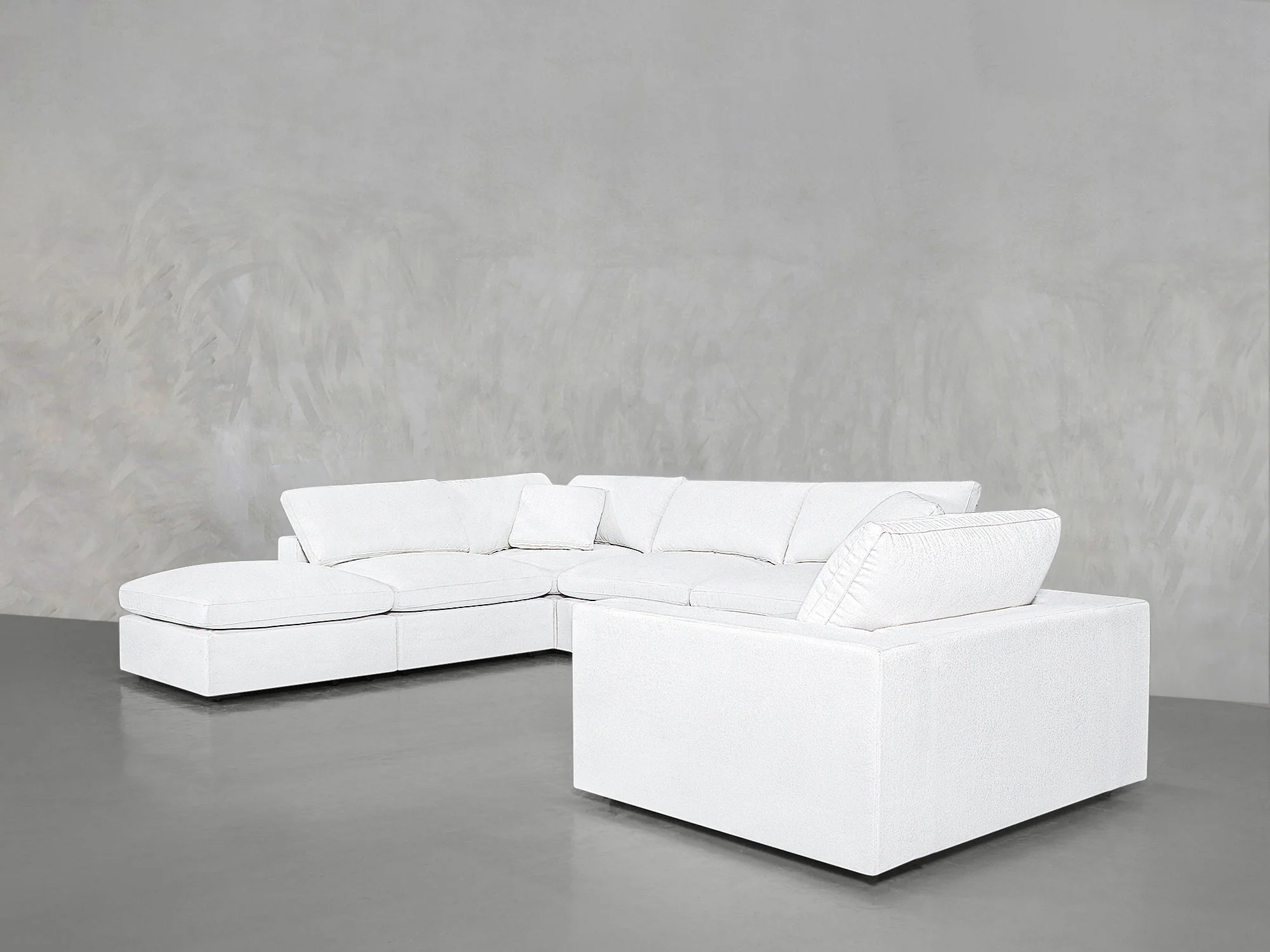 5-1 Sectional & Armchair Set - Image 2