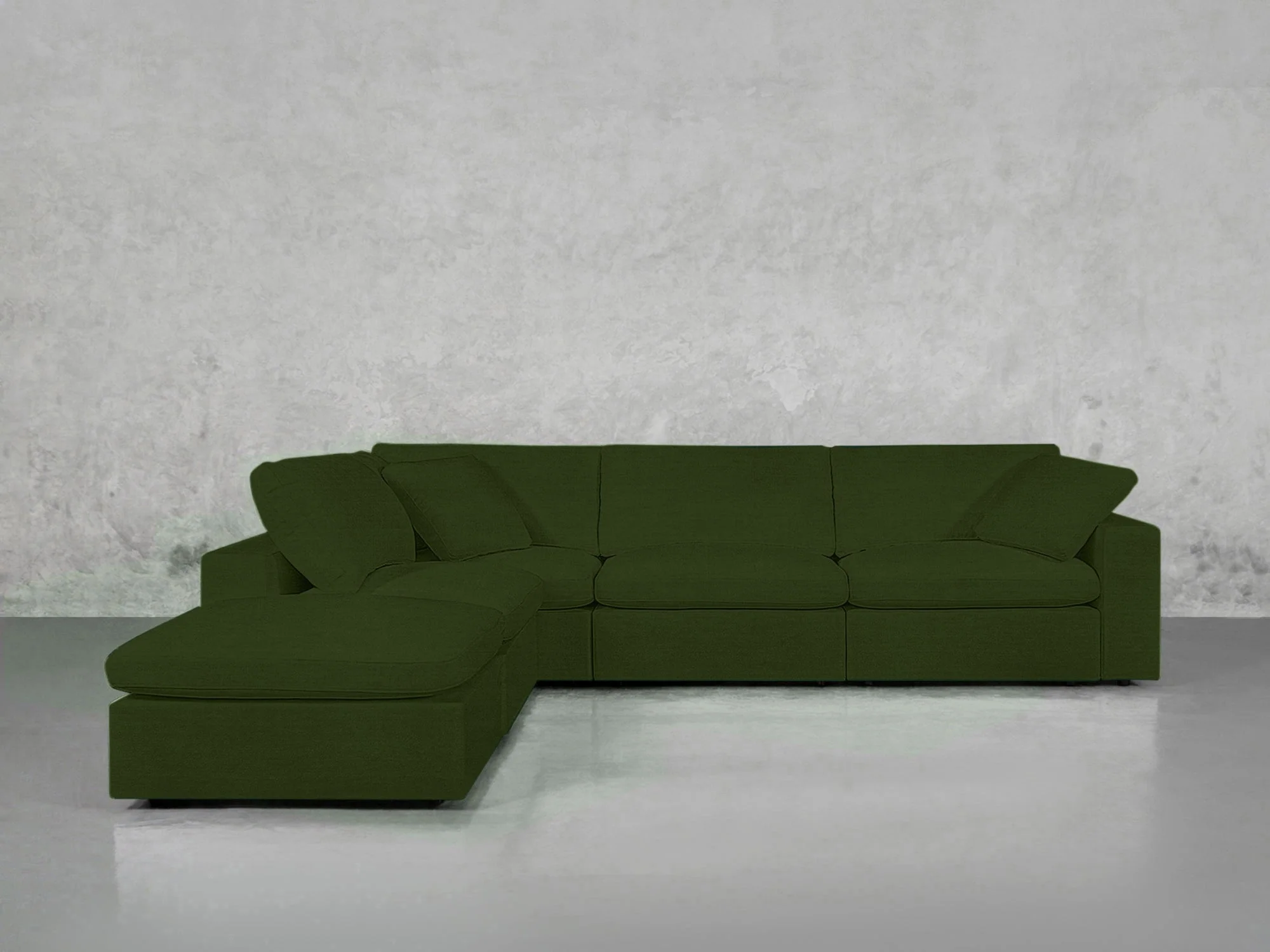 5-Seat Modular Corner Lounger Sectional - Image 172