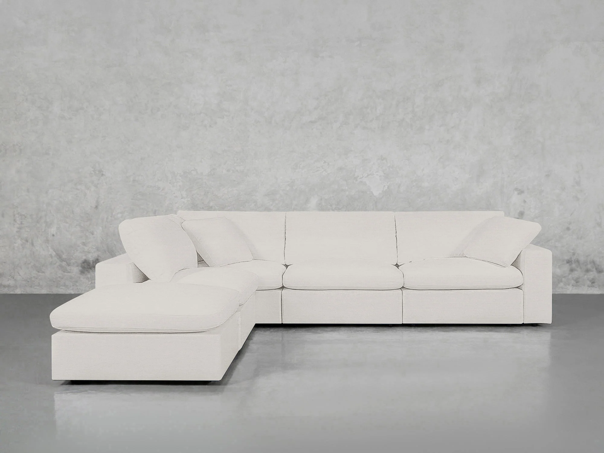 5-Seat Modular Corner Lounger Sectional - Image 194