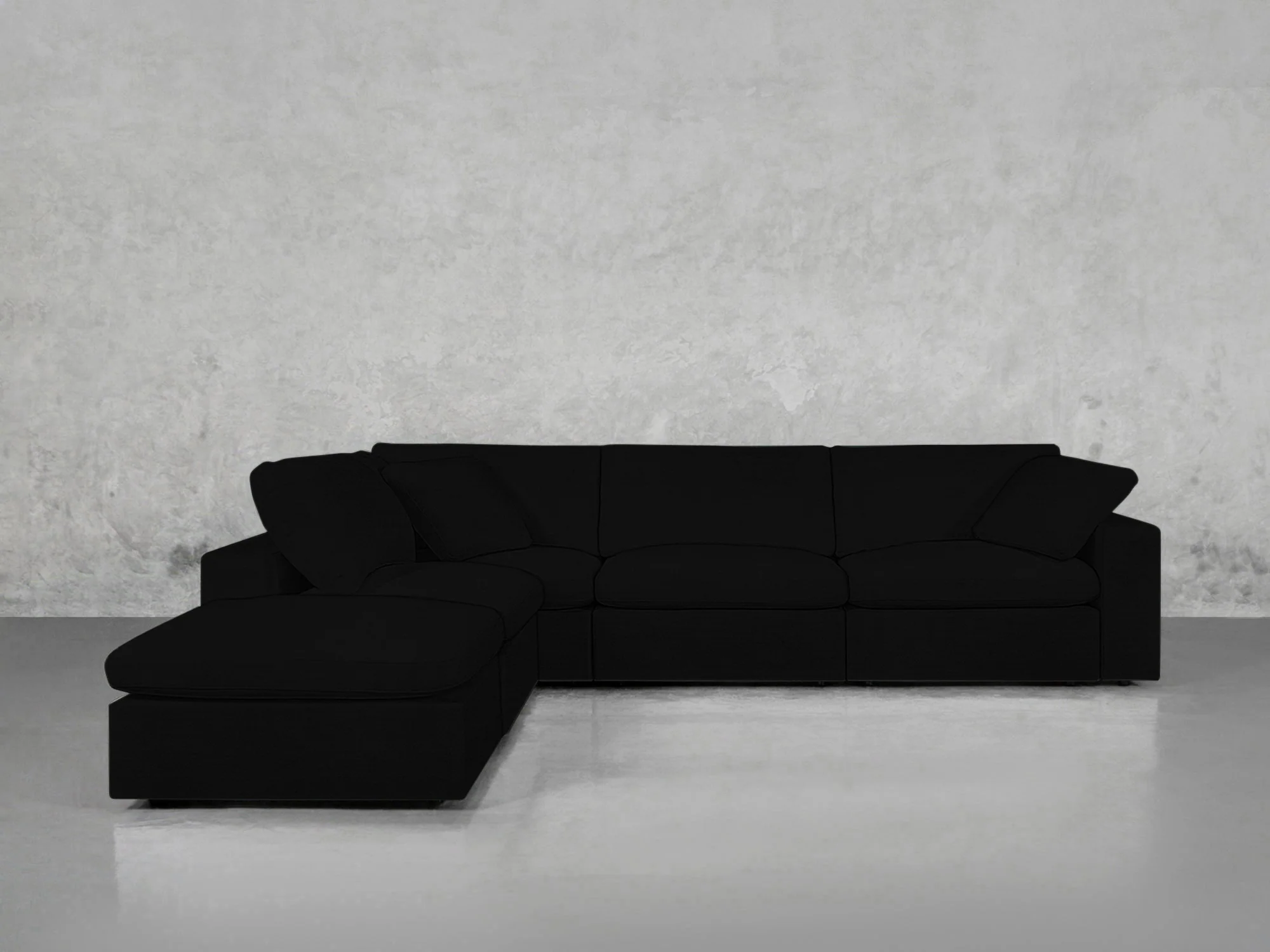 5-Seat Modular Corner Lounger Sectional - Image 205
