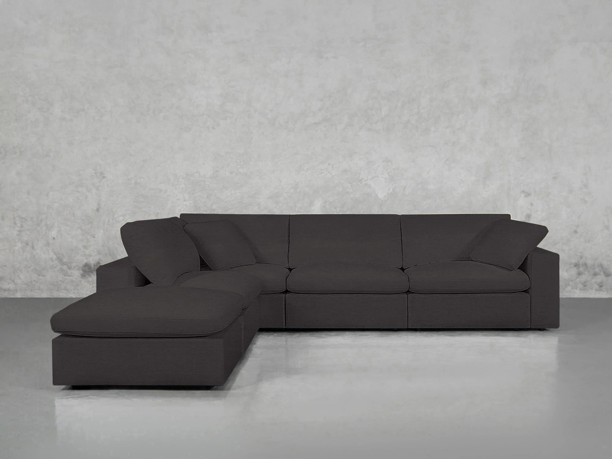 5-Seat Modular Corner Lounger Sectional - Image 209