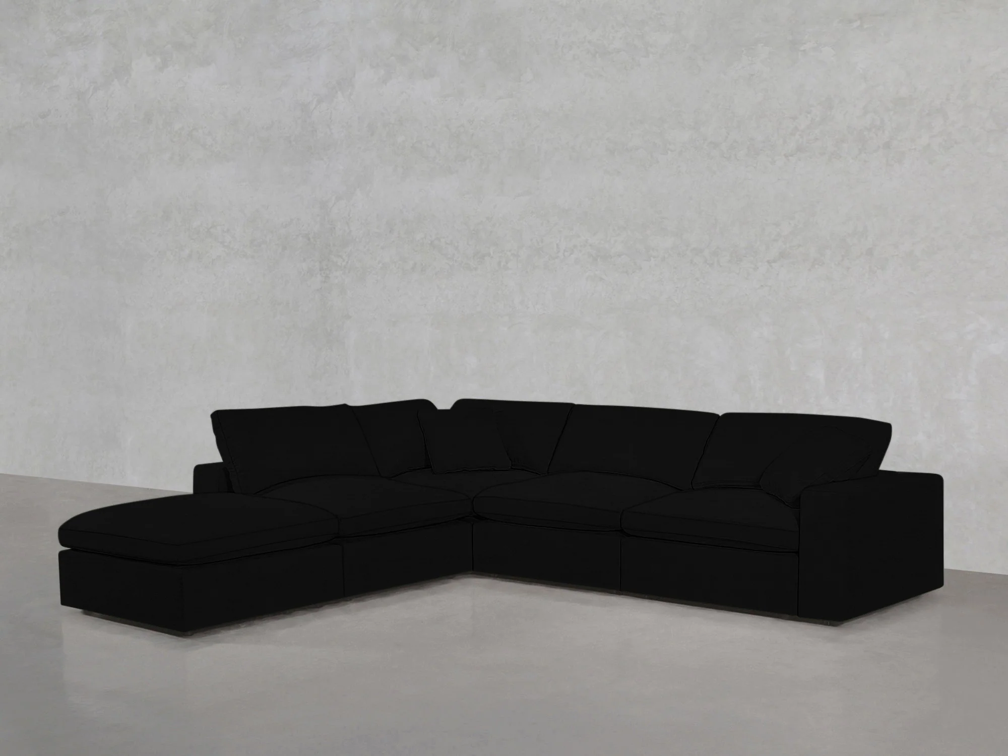 5-Seat Modular Corner Lounger Sectional - Image 217